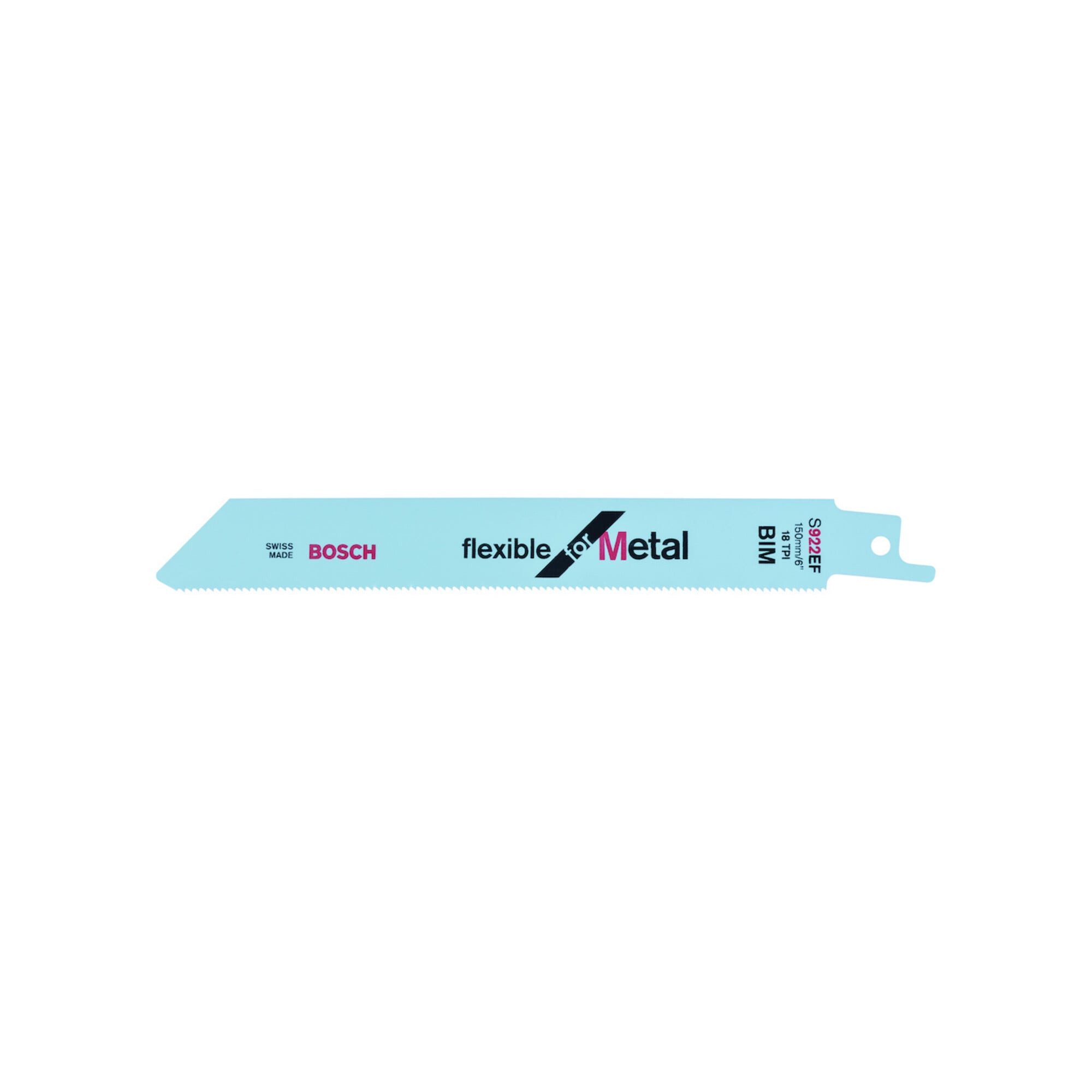 Bosch Professional Säbelsäge Bosch Säbelsägeblatt S 922 EF, Flexible for Metal