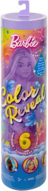 Barbie Anziehpuppe Color Reveal, Regenbogengalaxie, mit Farbwechsel