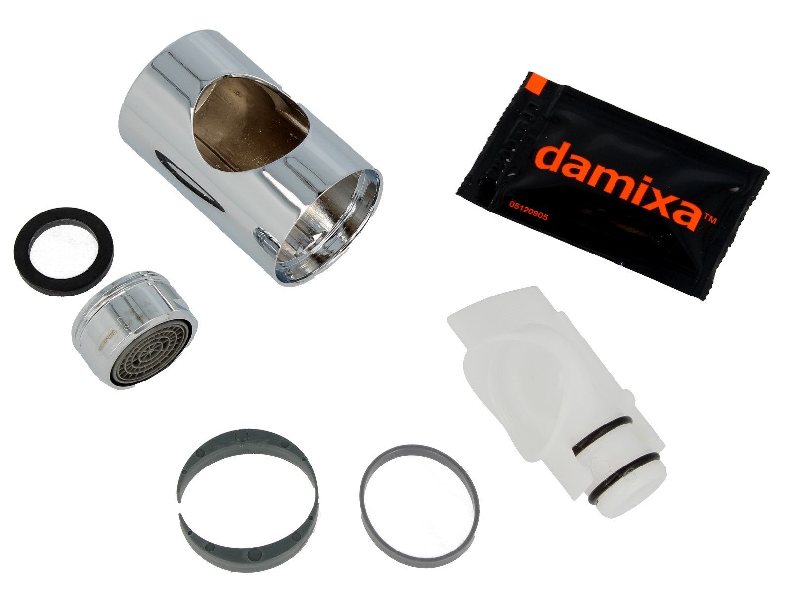 Damixa Armaturkartusche Reparatur Set 2397900 für Arc Waschtisch,- und Spültischarmatur chrom