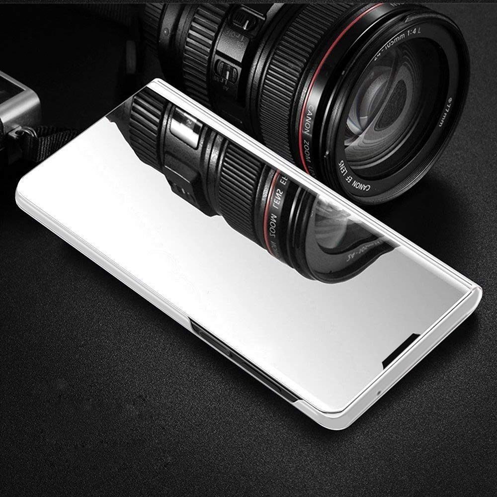 FITSU Handyhülle Handyhülle Spiegel Hülle für Samsung Galaxy S25 Handytasche Flipcase 6,2 Zoll, Schlanke Handytasche Flipcase für Galaxy S25 Handyhülle
