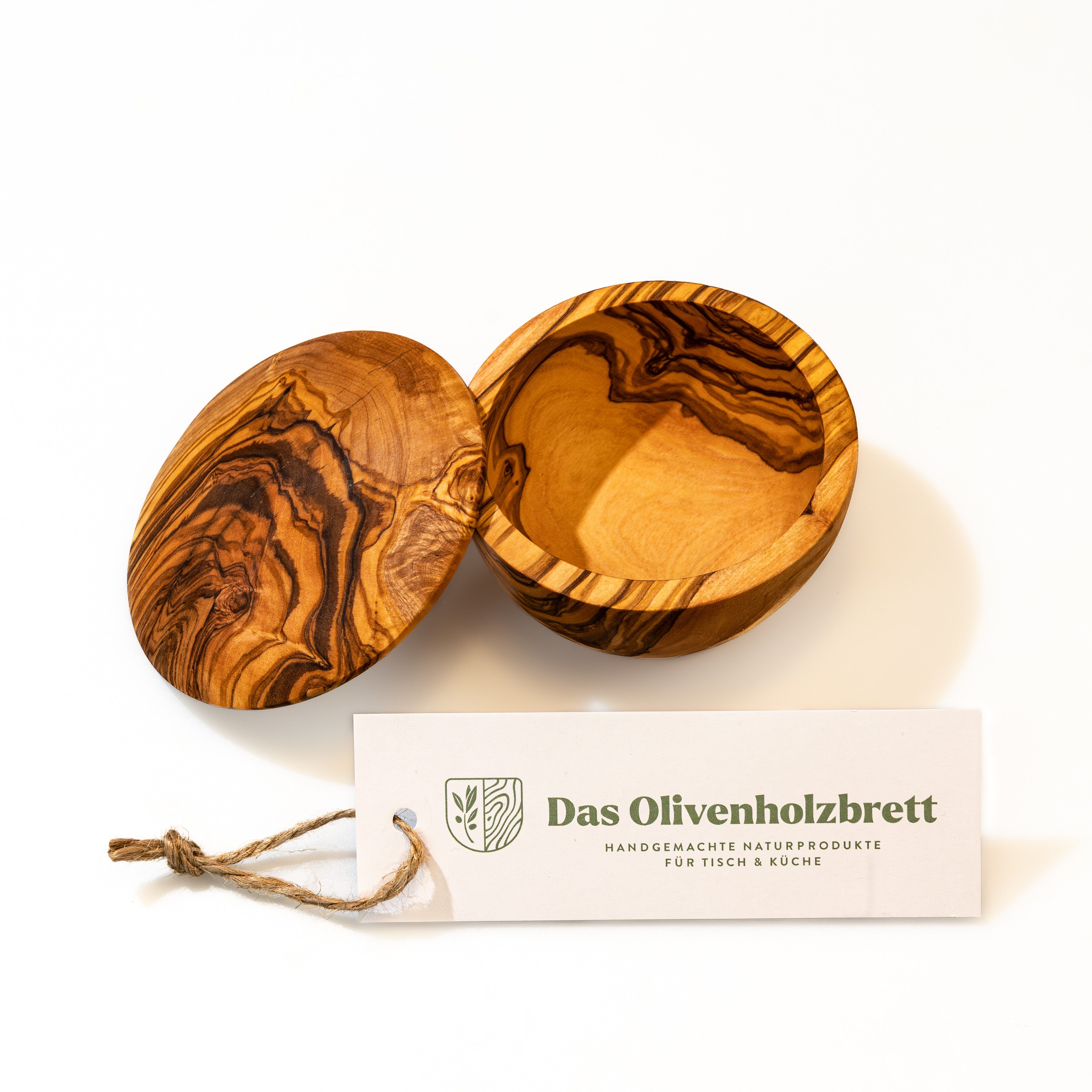 dasOlivenholzbrett Aufbewahrungsdose Dose mit Deckel aus günstig online kaufen