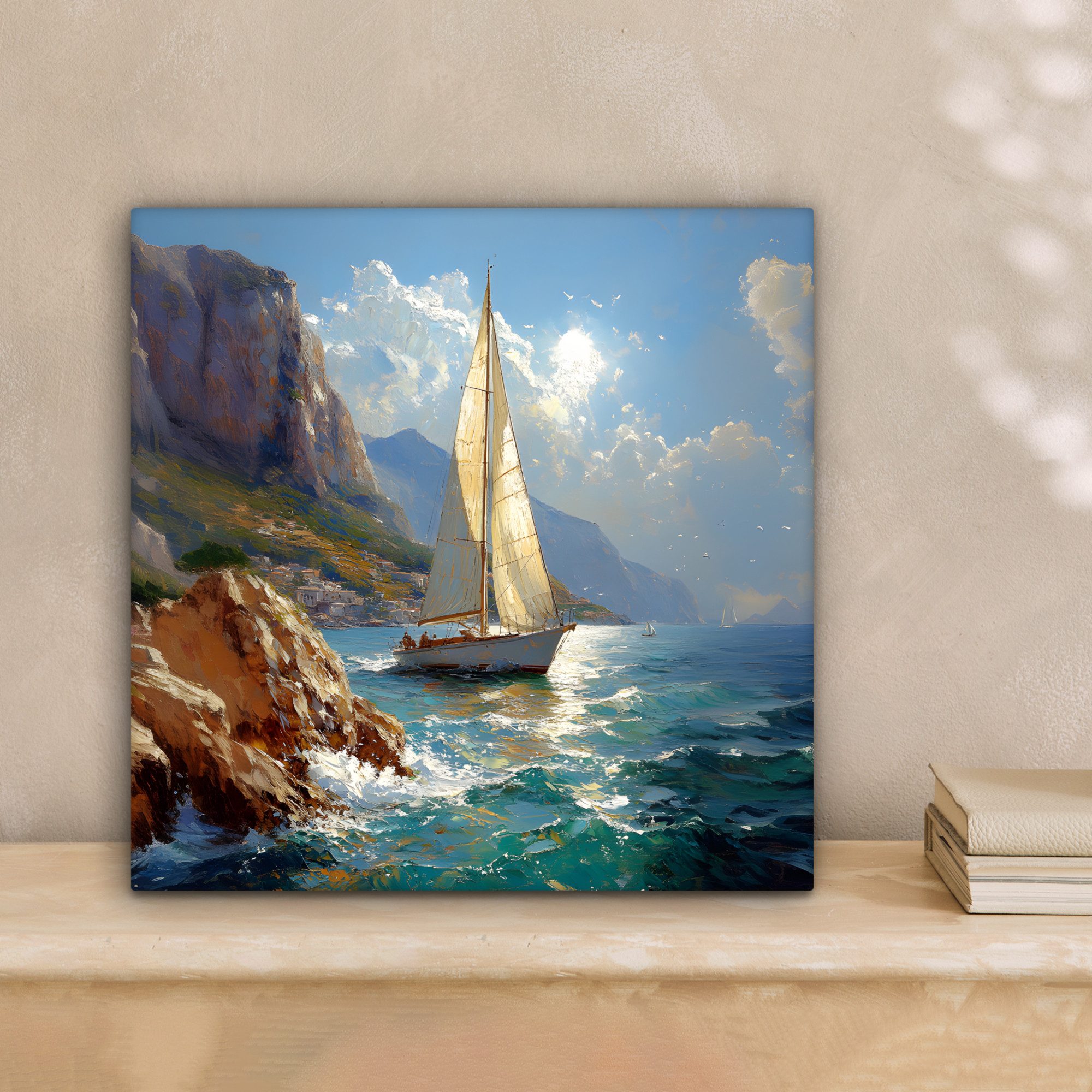 OneMillionCanvasses® Leinwandbild Segelschiff - Meer - günstig online kaufen