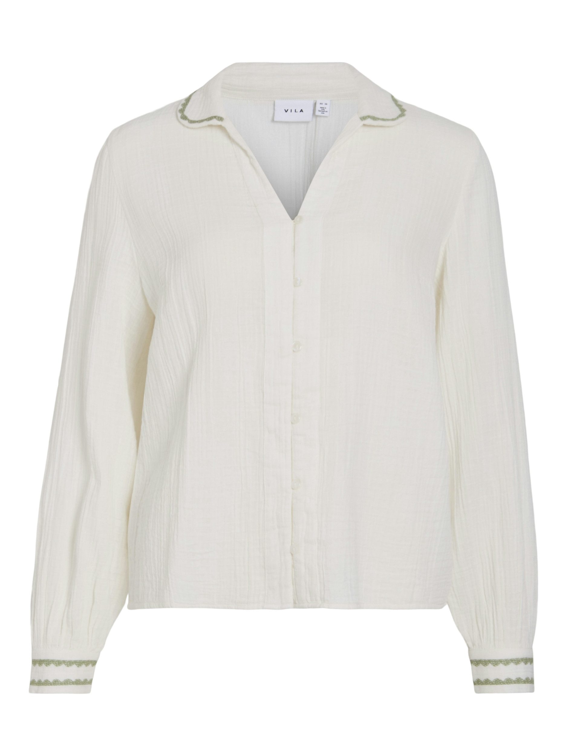 Vila Langarmbluse VITOVAN L/S SHIRT Birch