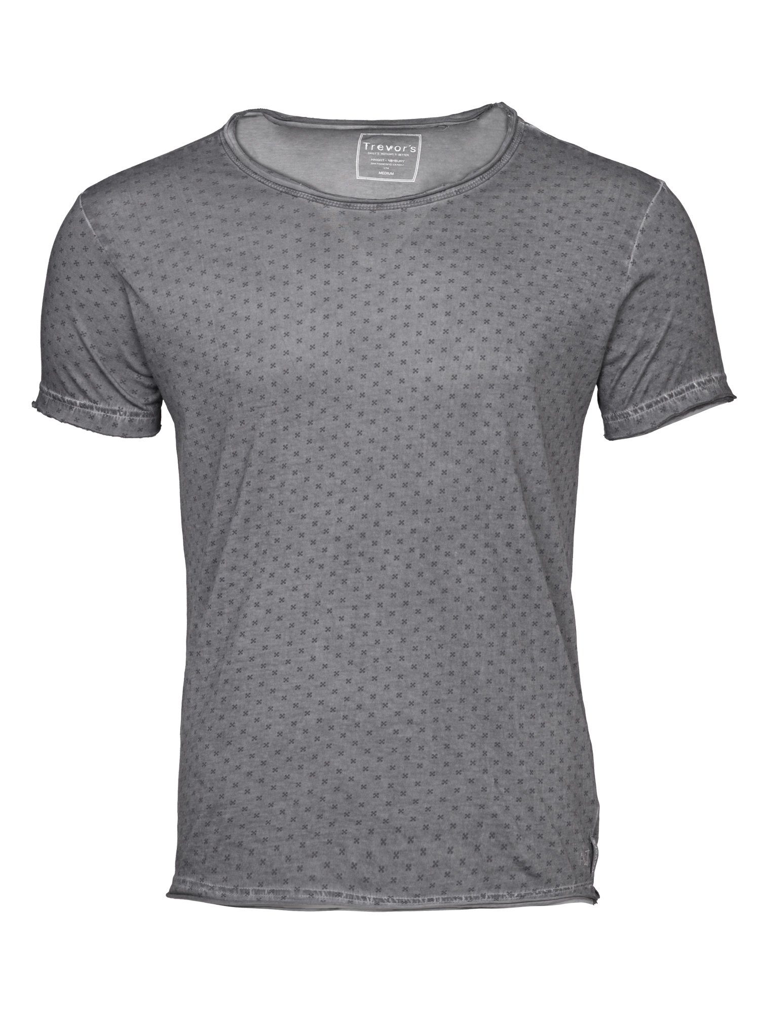 DAILY´S T-Shirt KURT: Herren softes T-Shirt mit Allover Print | T-Shirts