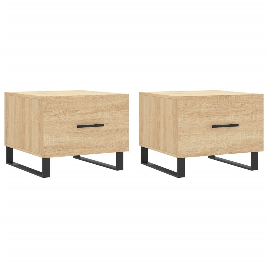 vidaXL Couchtisch Couchtische 2 Stk. Sonoma-Eiche günstig online kaufen