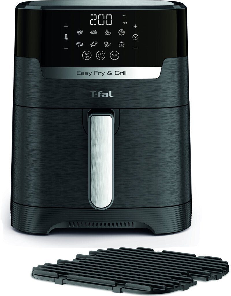 Tefal Heißluftfritteuse EY5058 Easy Fry & Grill Precision 2-in-1 Technologie, Digitales Display, Fassungsvermögen: 4,2 Liter