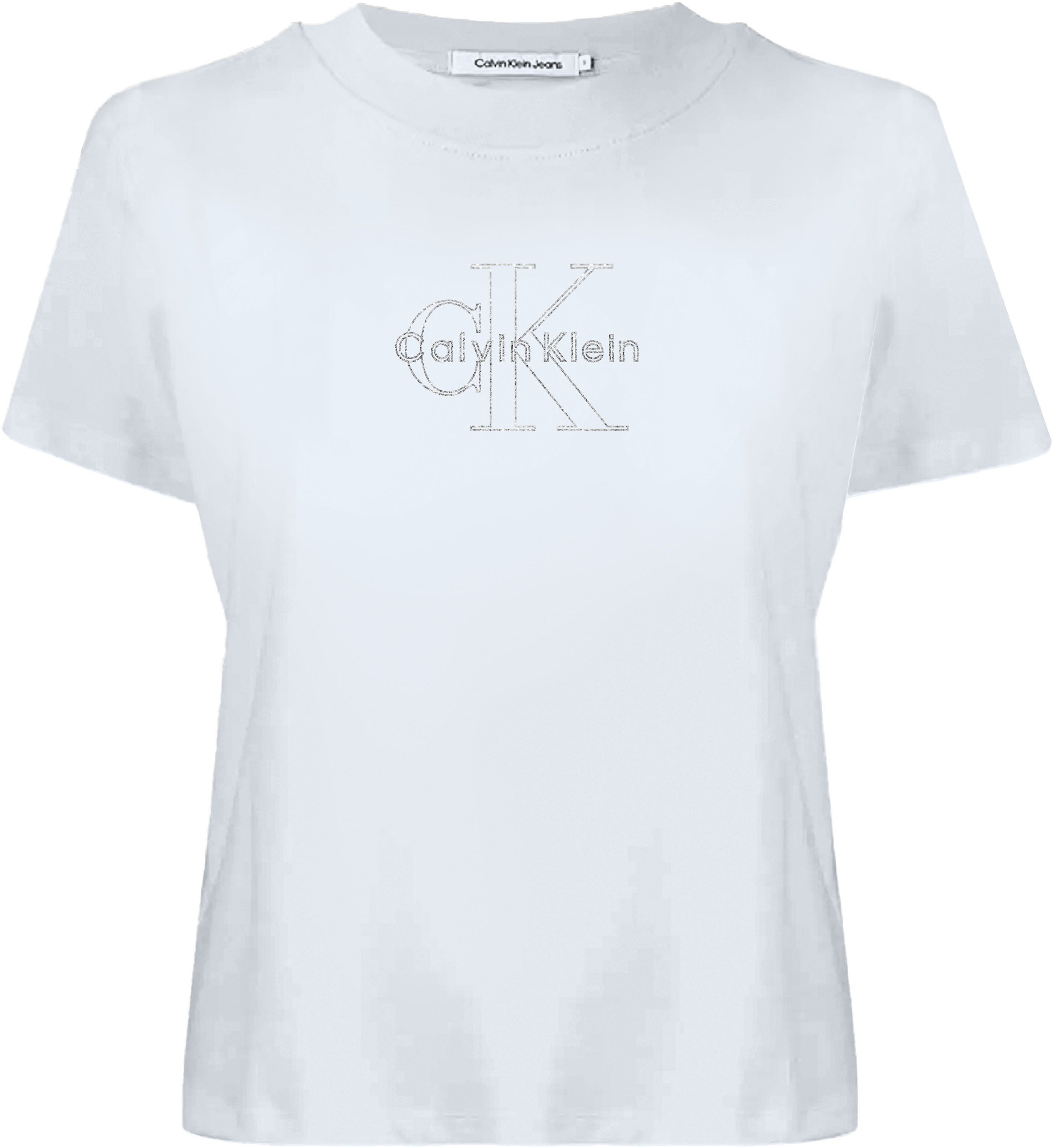 Calvin Klein Jeans T-Shirt CLASIC MONOLOGO TEE Regular fit mit Rundhalsausschnitt