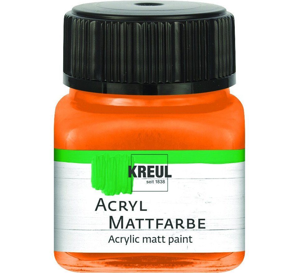 Kreul Künstlerstift Kreul Acryl Mattfarbe orange 20 ml