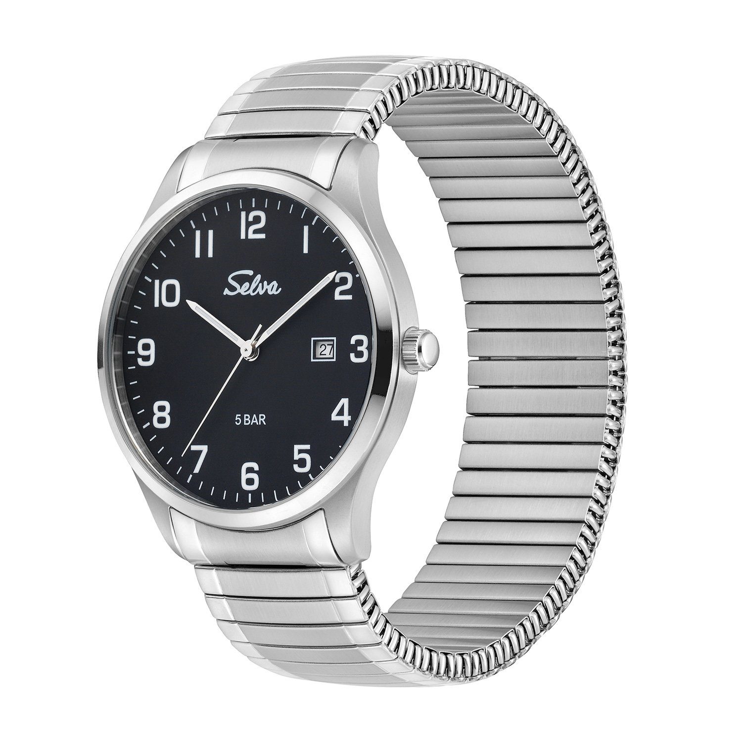 Selva Technik Quarzuhr SELVA Quarz-Armbanduhr mit günstig online kaufen