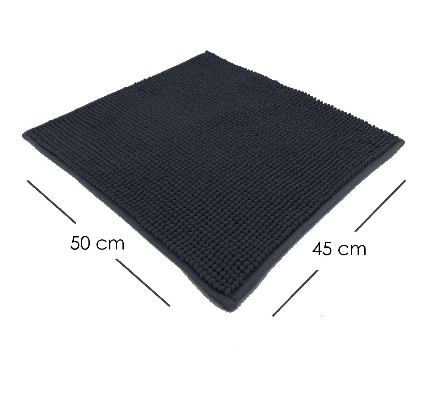 heimtexland Badematte Badvorleger Chenille Badteppich Duschvorleger, günstig online kaufen