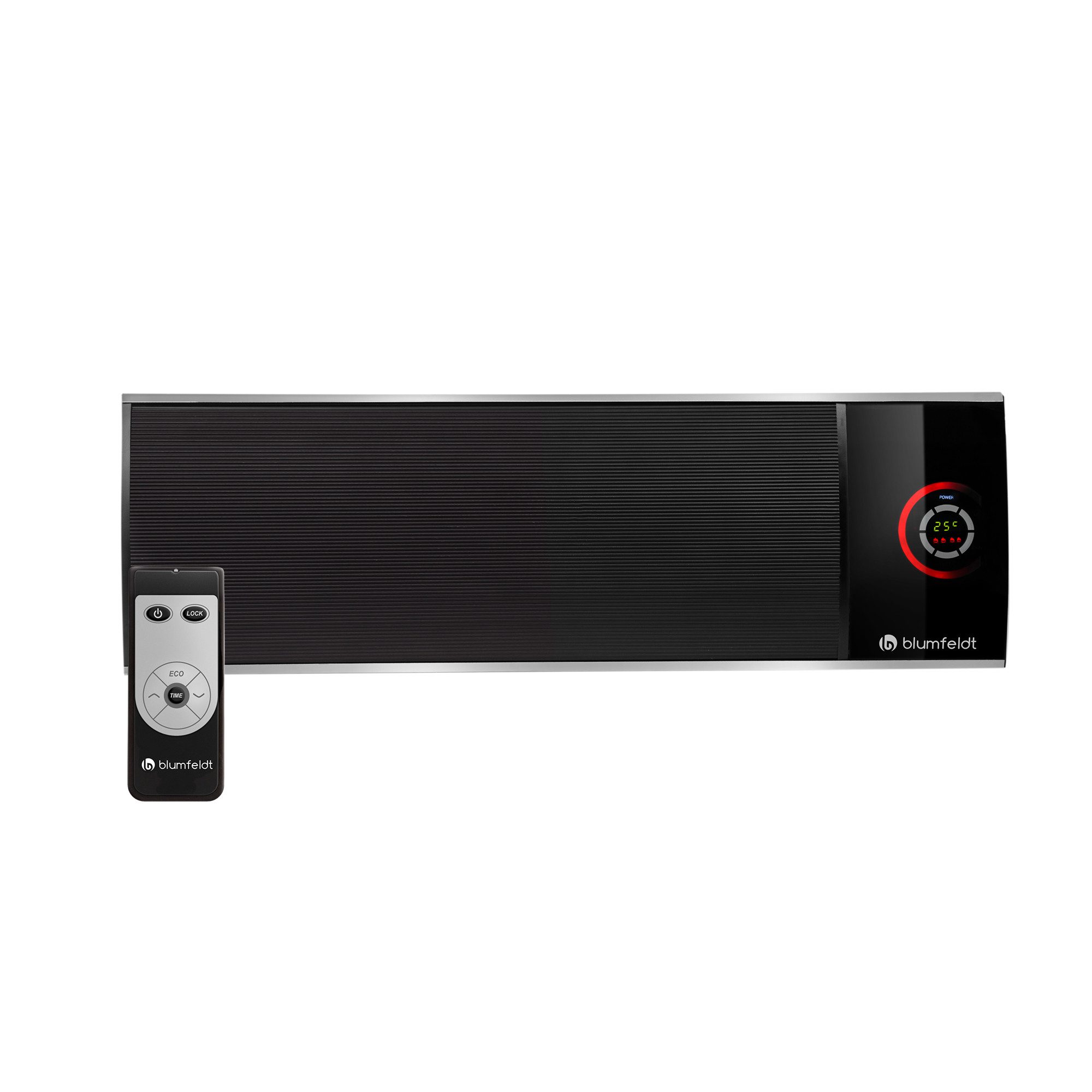 blumfeldt Terrassenstrahler Cosmic Beam Ultra, Infrarot Heizstrahler Terrasse Wand Terrassenheizstrahler IR Strahler