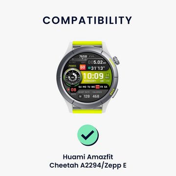 kwmobile Uhrenarmband 2x Sportarmband für Huami Amazfit Cheetah A2294 / Zepp E, Armband TPU Silikon Set Fitnesstracker