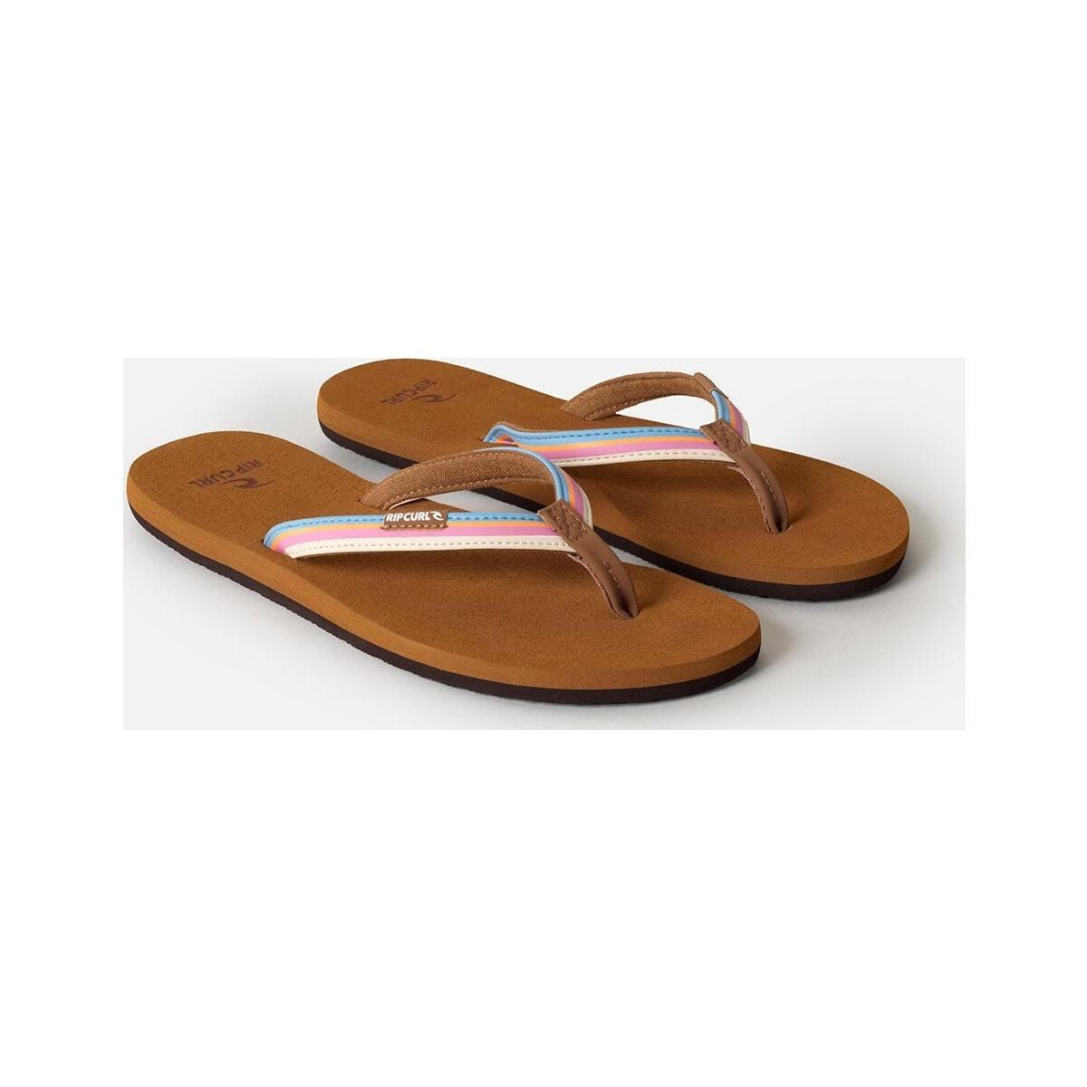 Rip Curl Freedom Bloom Open TOE Outdoorsandale Damen-Sandale mit bedrucktem Synthetikriemen und griffigem
