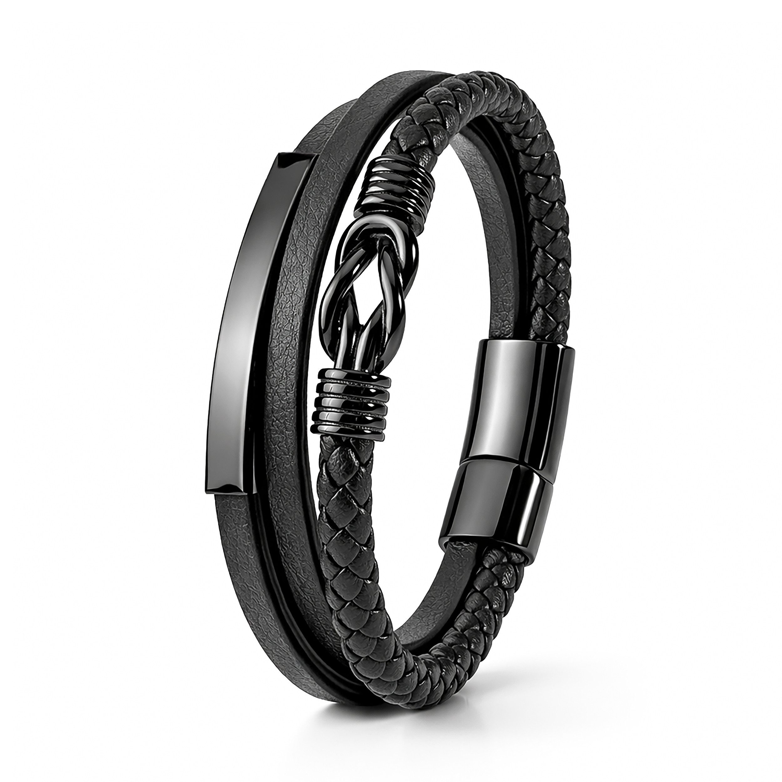UNIQAL.de Lederarmband „APERION“ – Infinity Symbol für Verbindung & Stärke günstig online kaufen