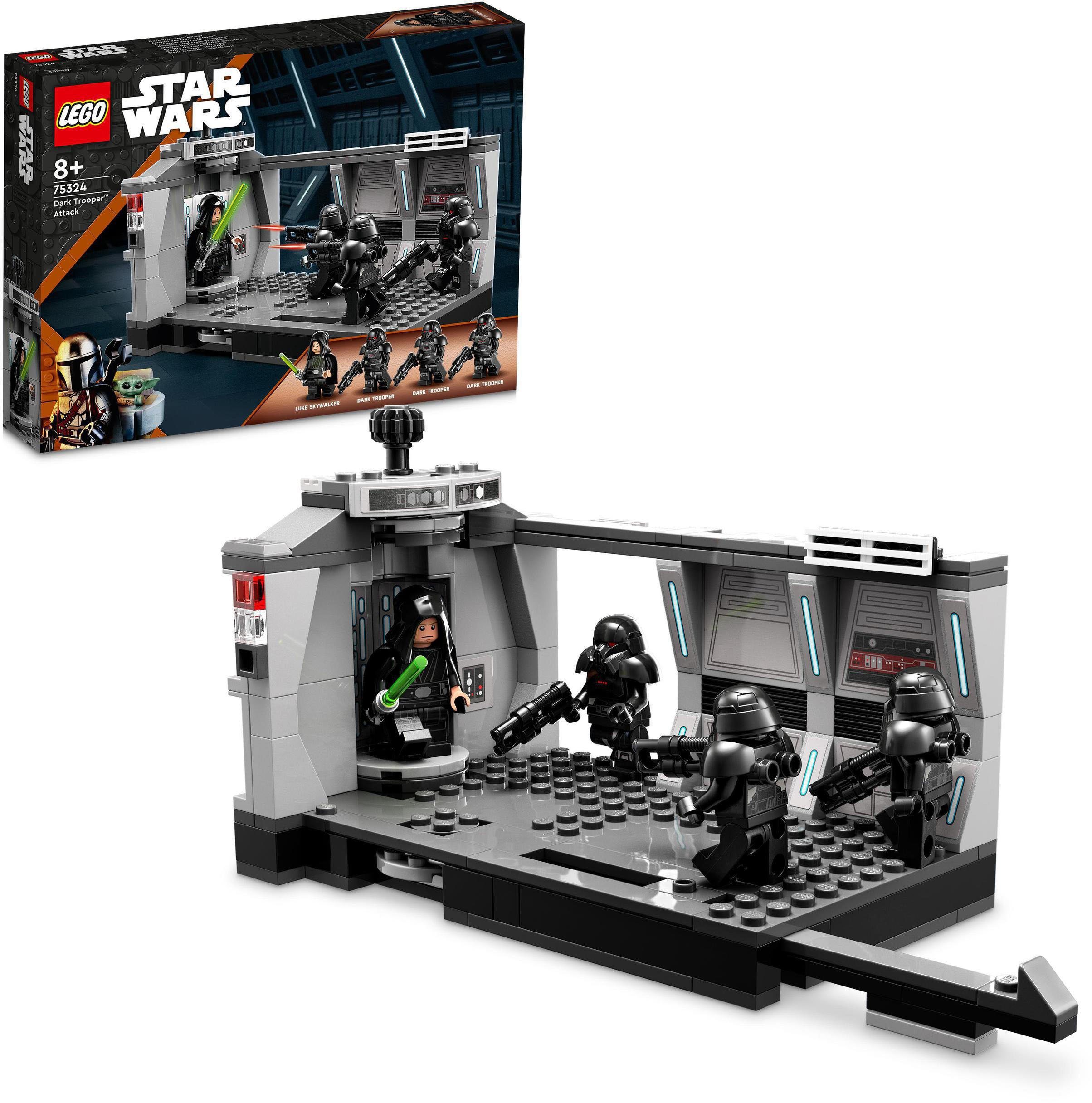 LEGO® Konstruktionsspielsteine Angriff der Dark Trooper™ (75324), LEGO® Star Wars™, (166 St), Made in Europe