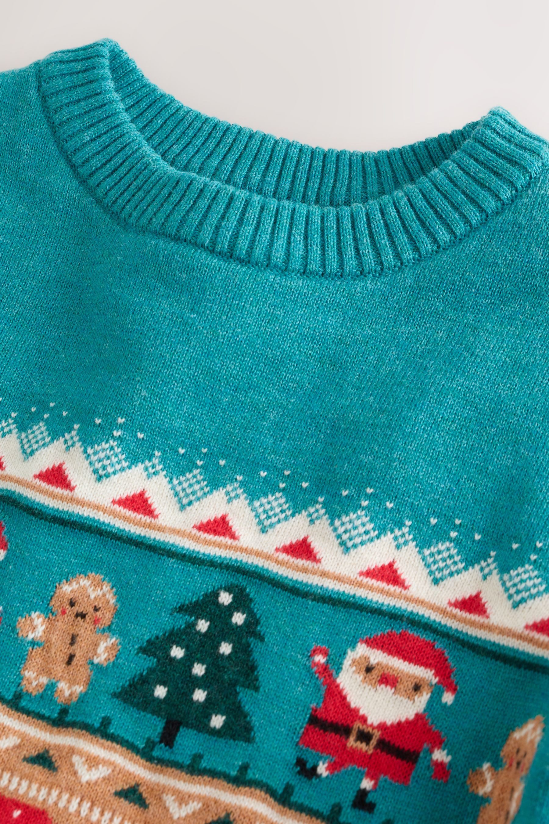 Next Weihnachtspullover Weihnachtlicher Strickpullover (1-tlg)