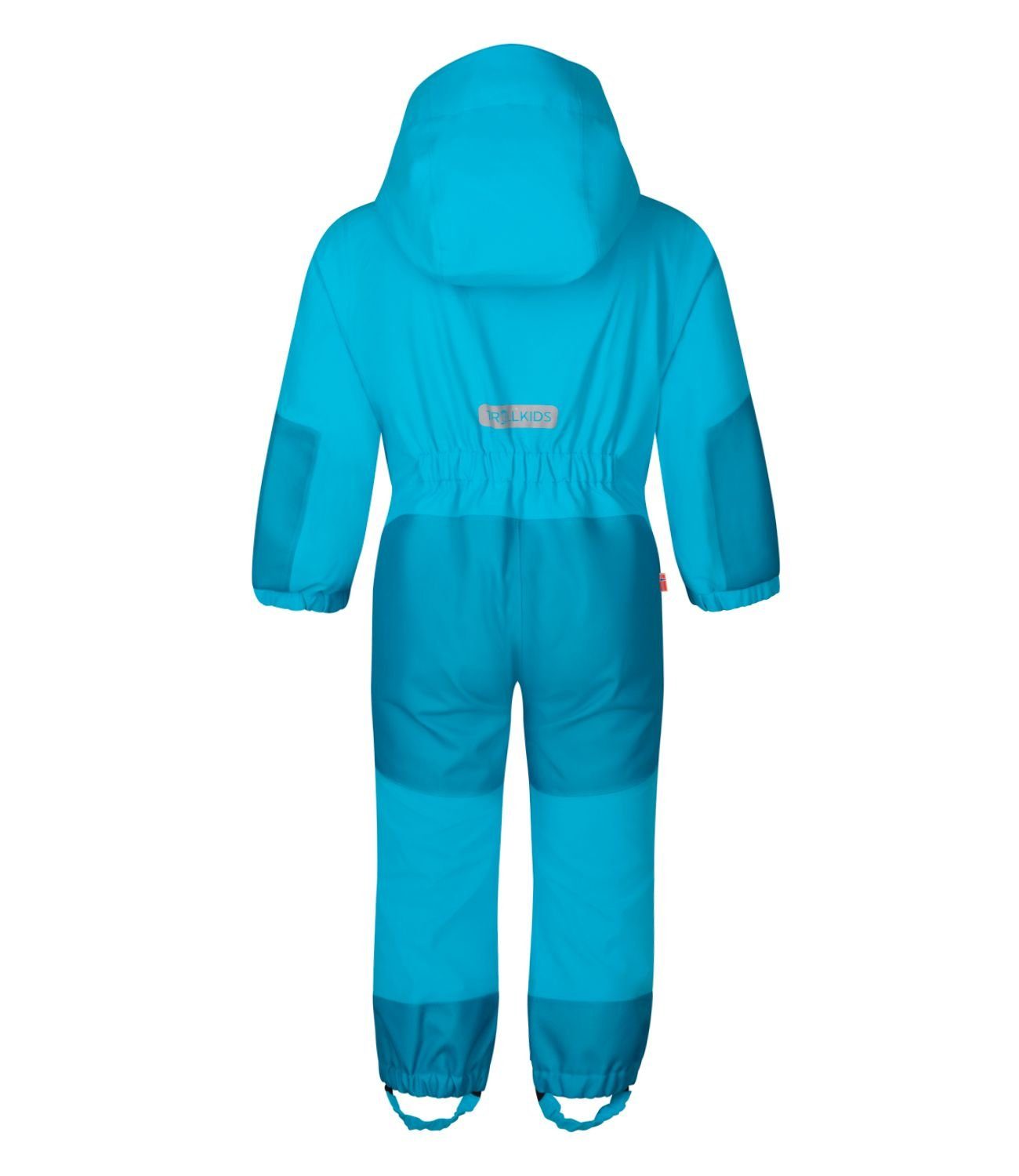 TROLLKIDS Overall Wasserdicht Himmelblau/Mystikblau Bergen