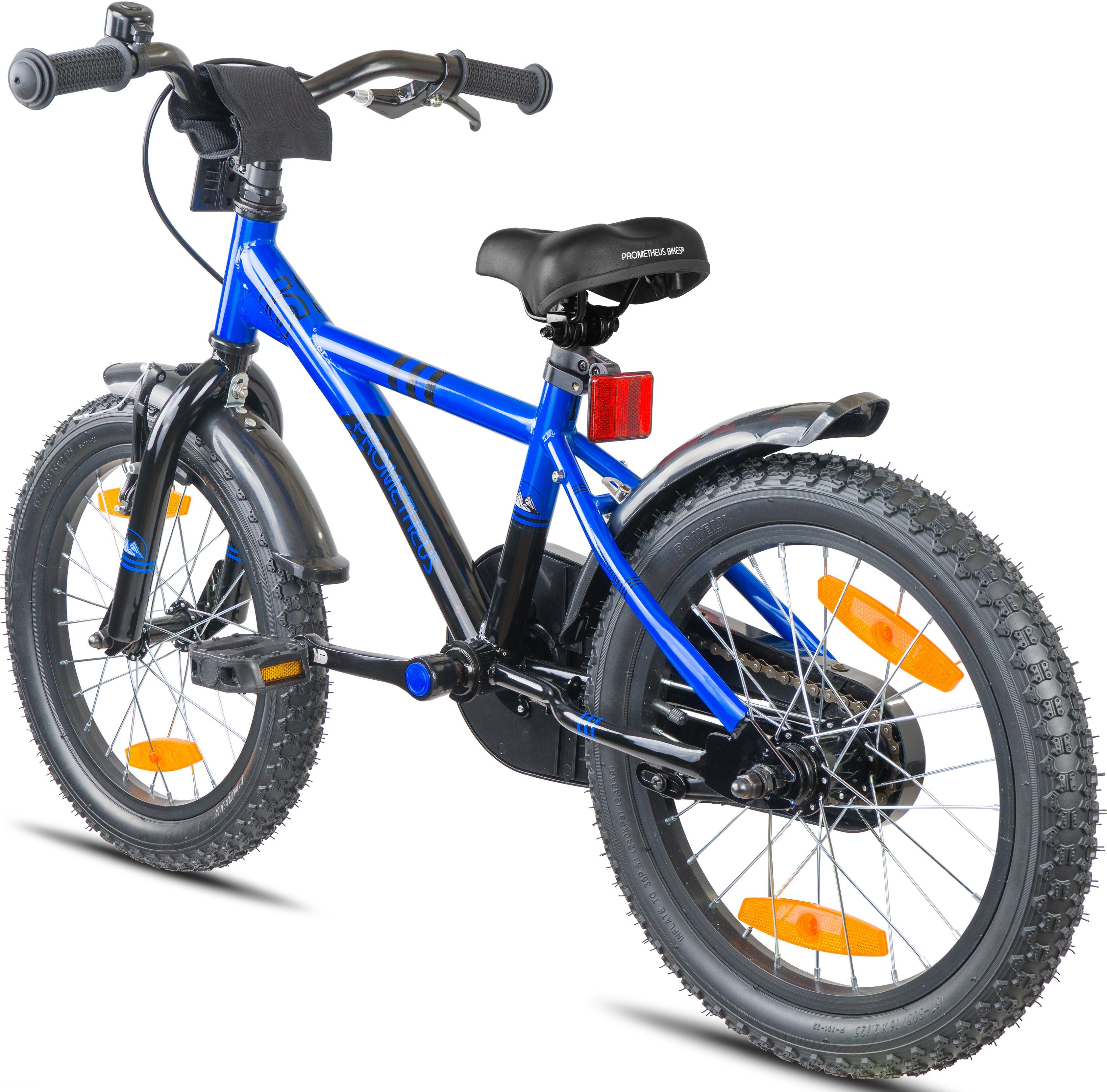 PROMETHEUS BICYCLES Hawk, Gang, Kinderfahrrad 1 Schaltung BLUE ohne