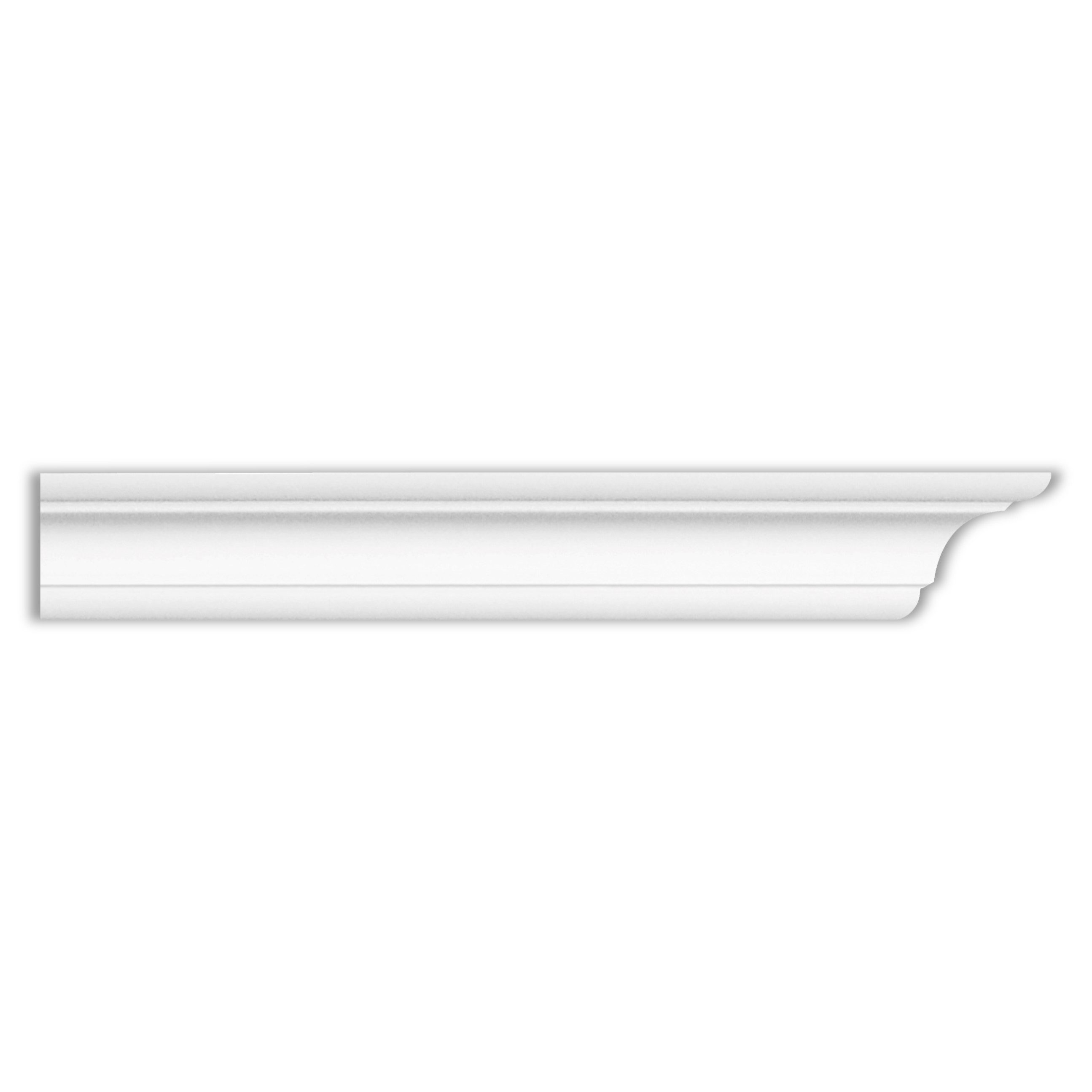 Homestar Zierleiste C 70 (50 x 50 mm), Länge 2m, zum kleben, Polystyrol, überstreichbar