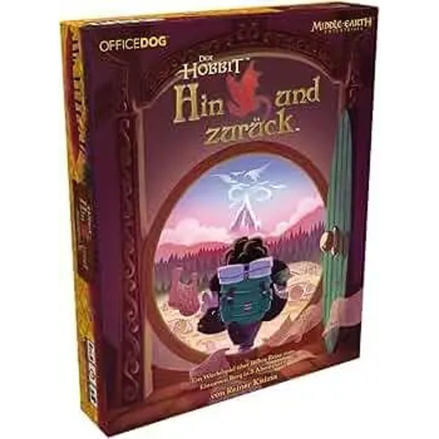 Asmodee Spiel Der Hobbit: Hin und zurück