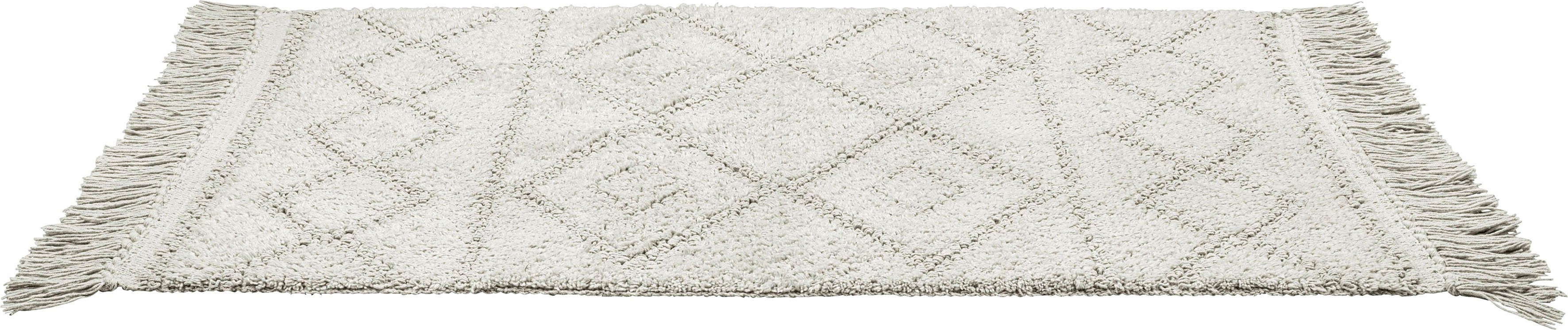 WENKO Badematte Urla, Höhe 10 mm, rechteckig, BxL: 60 x 90 cm