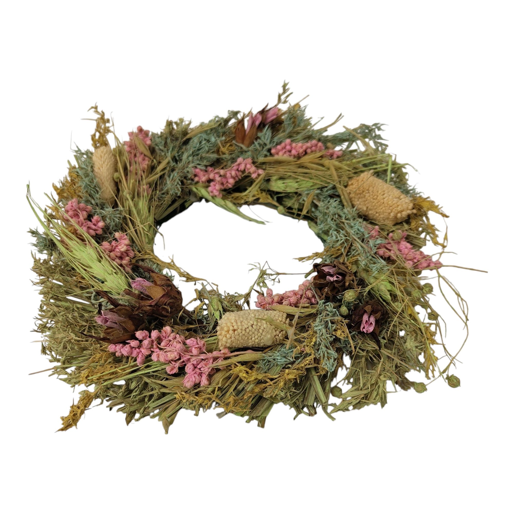 sesua Dekokranz Trockenblumenkranz Dekokranz Herbst Ø 24cm natur kein Plast günstig online kaufen