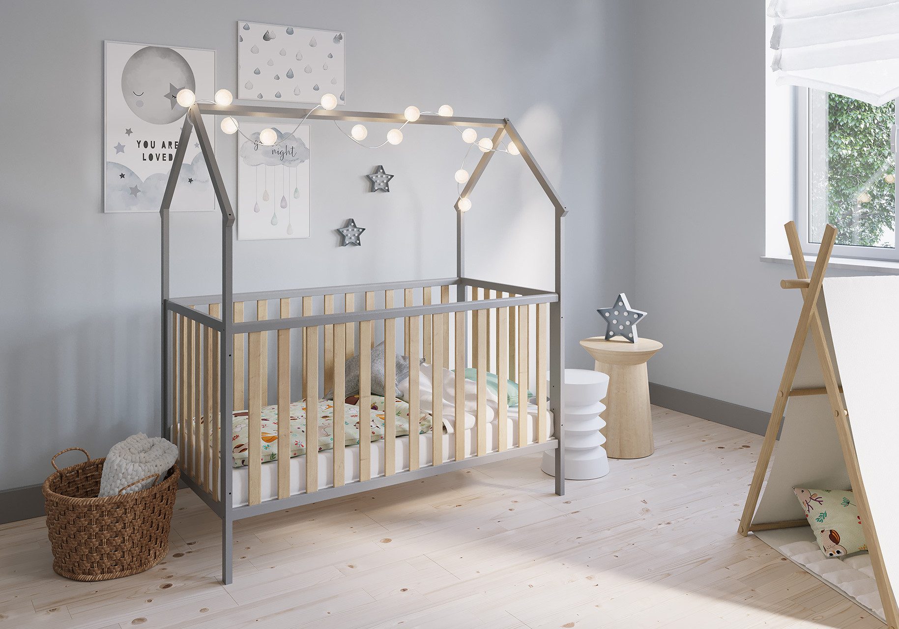 FabiMax Kinderbett Hausbett Schlafmütze 140 x günstig online kaufen