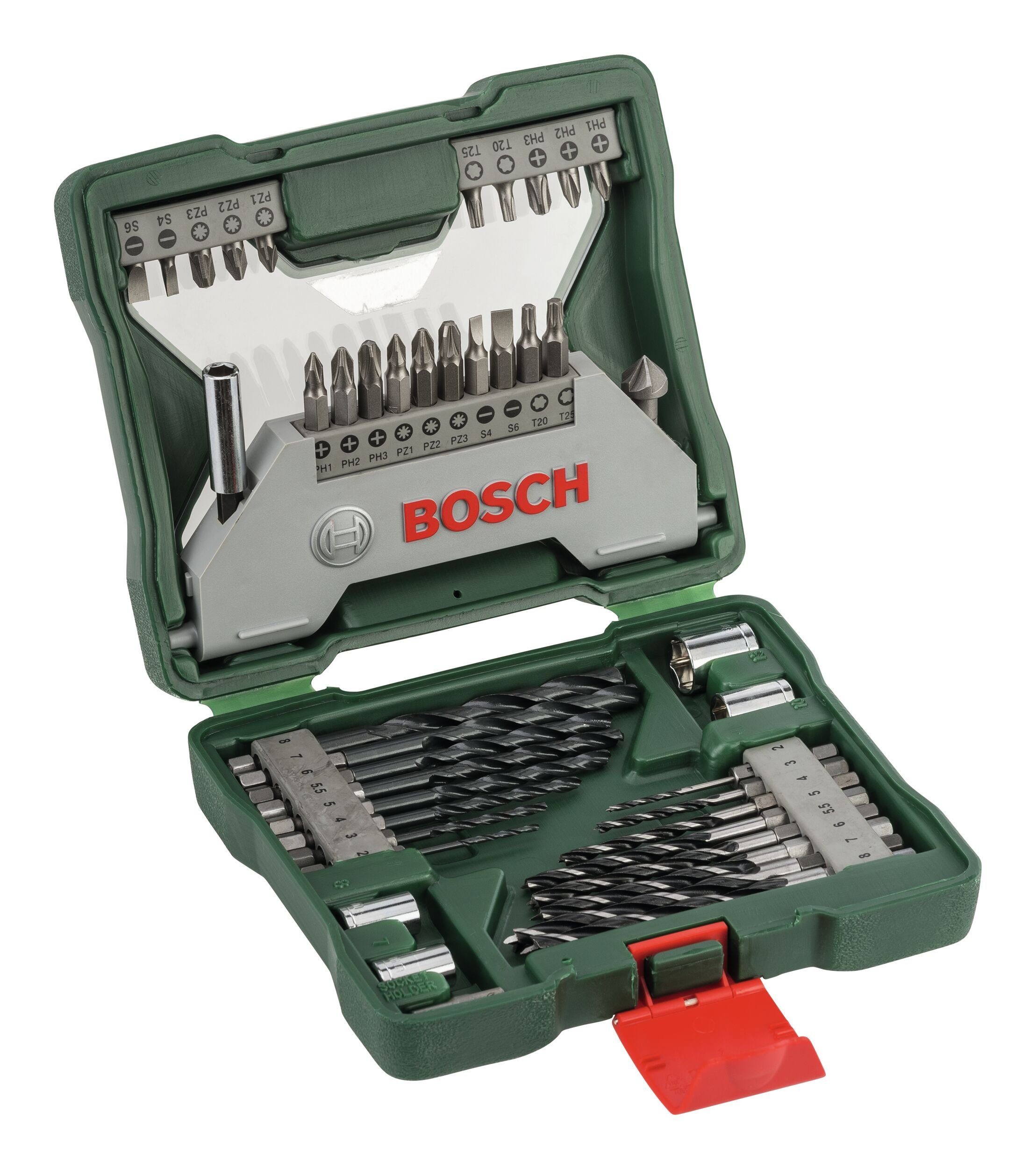BOSCH Bohrersatz, (43 Teile), Sechskantbohrer X-Line-Set, günstig online kaufen