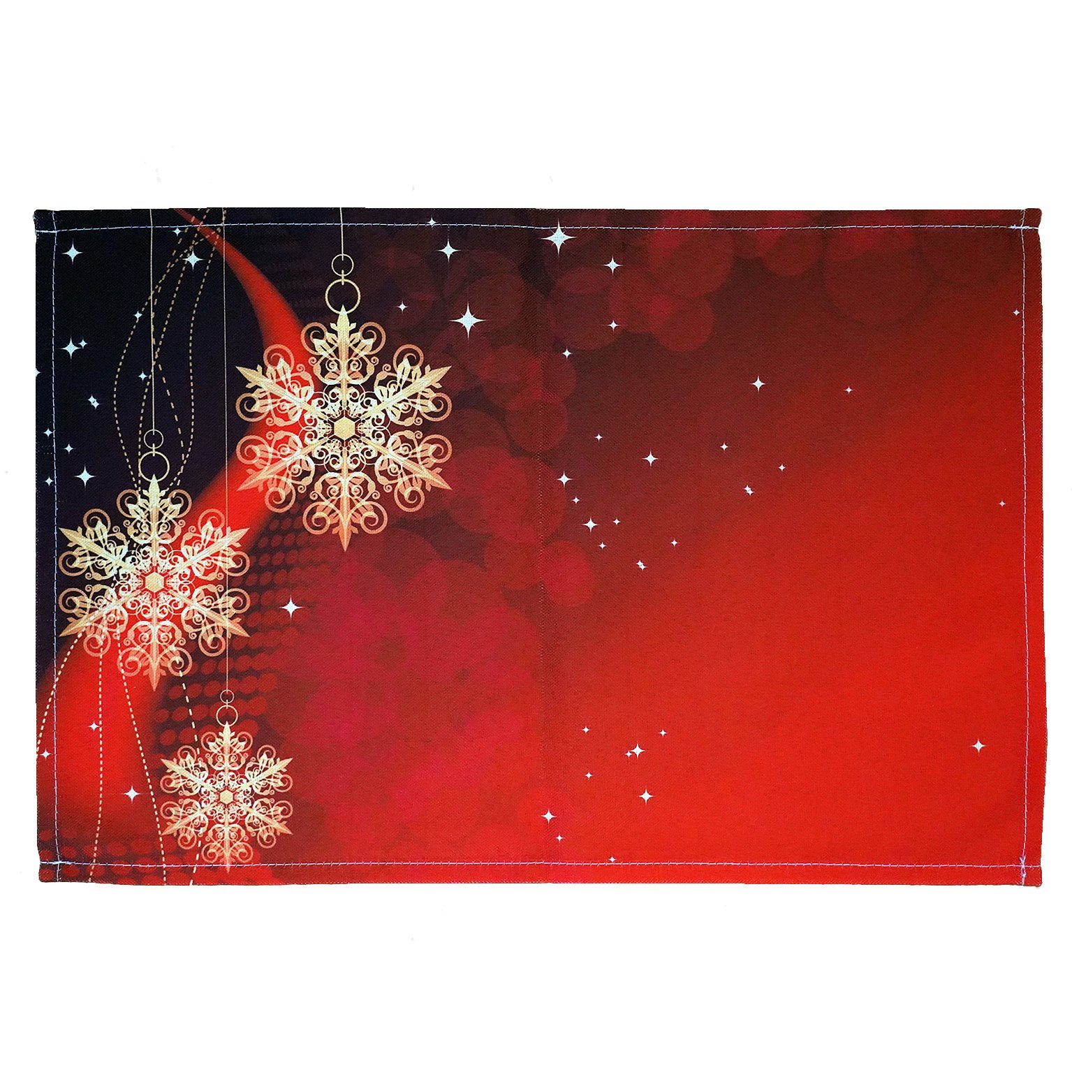 Platzset, mit verschiedenen Druckmotiven 30 x 45 cm Sommer Weihnachten Herbst, TextilDepot24, (2-St), bedruckt