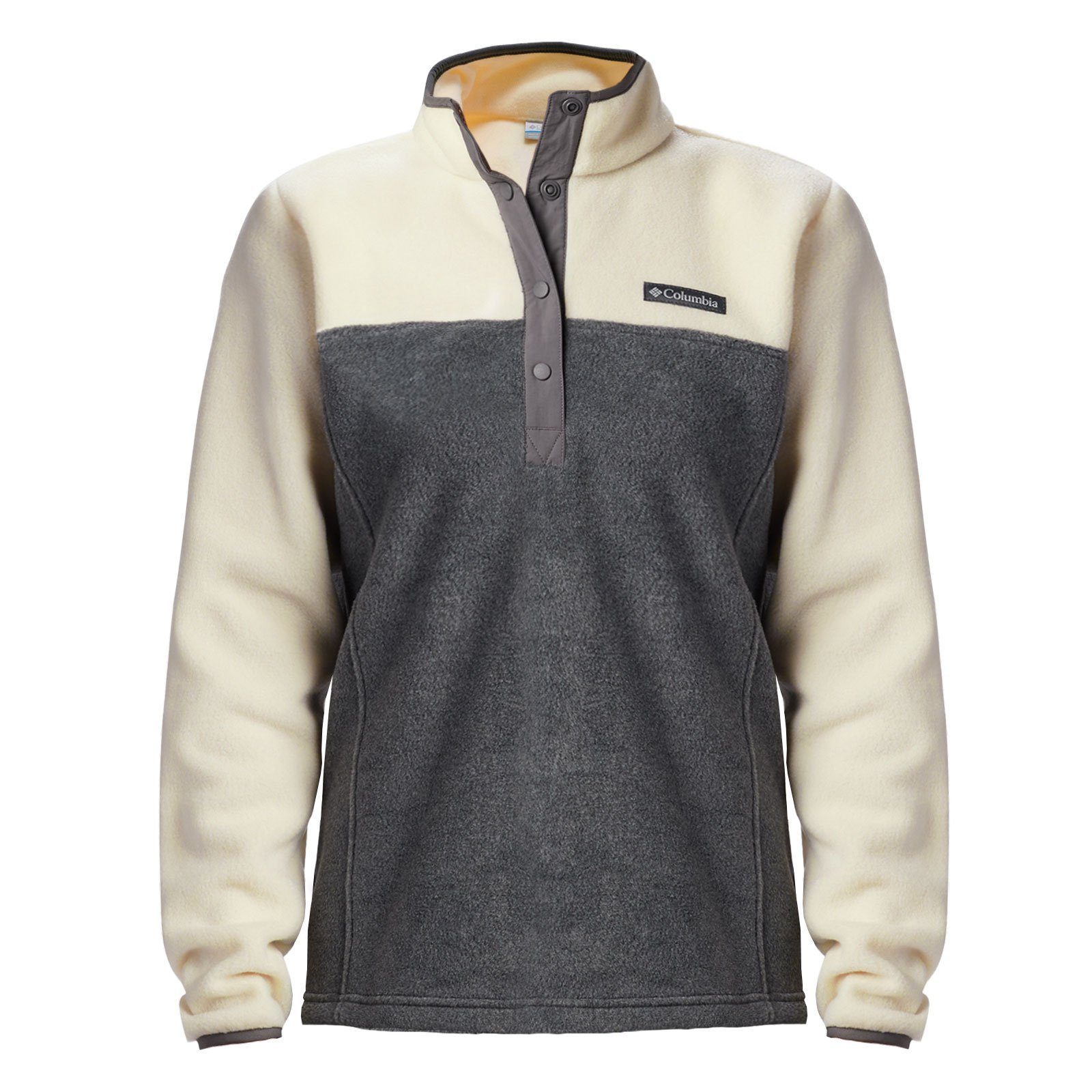 Columbia Stehkragenpullover Knopfleiste 023 grey Springs™ Half Snap Pullover praktischer Benton chalk city / mit heather