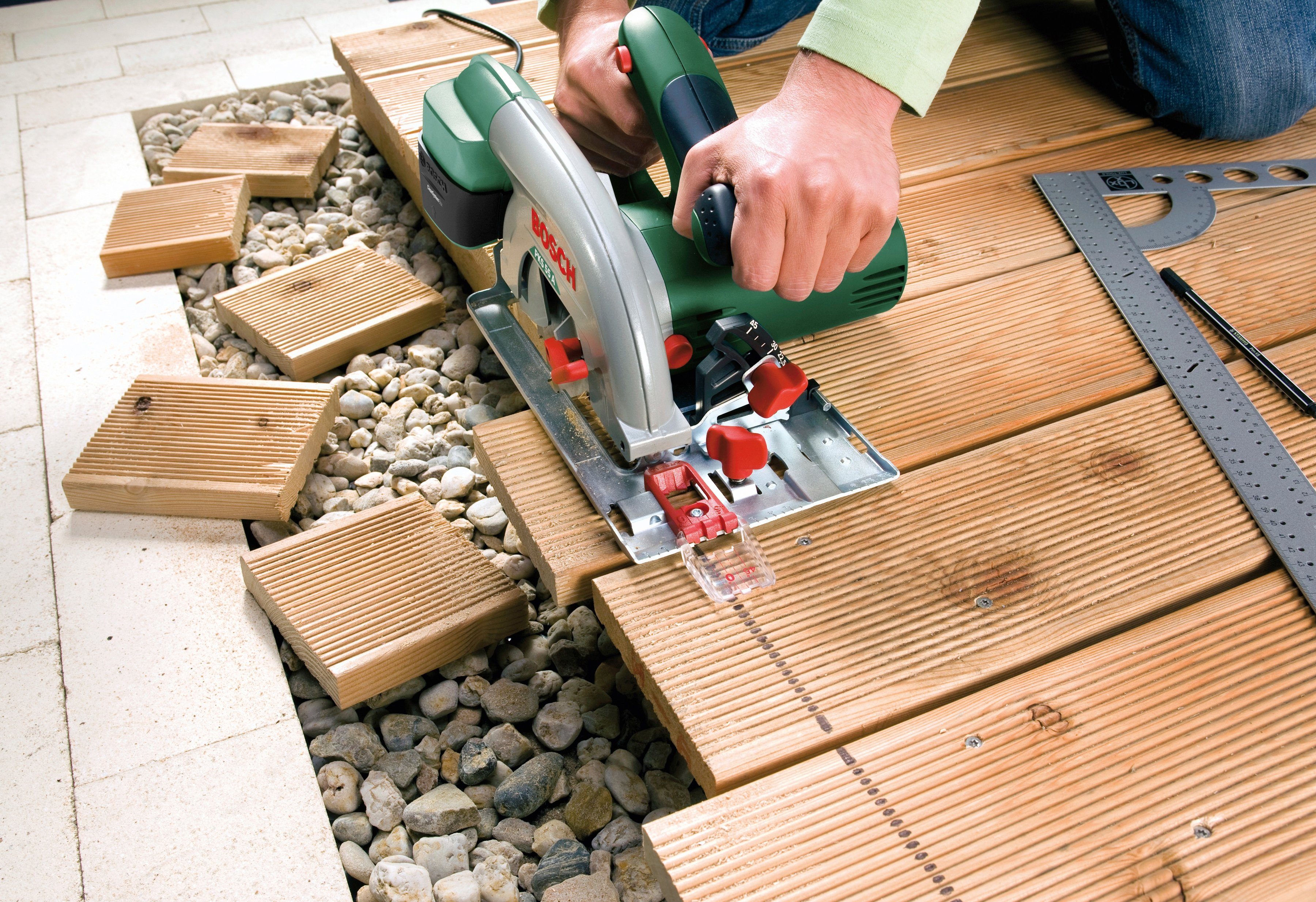Bosch Handkreissäge PKS 55 A 1.200 W günstig online kaufen