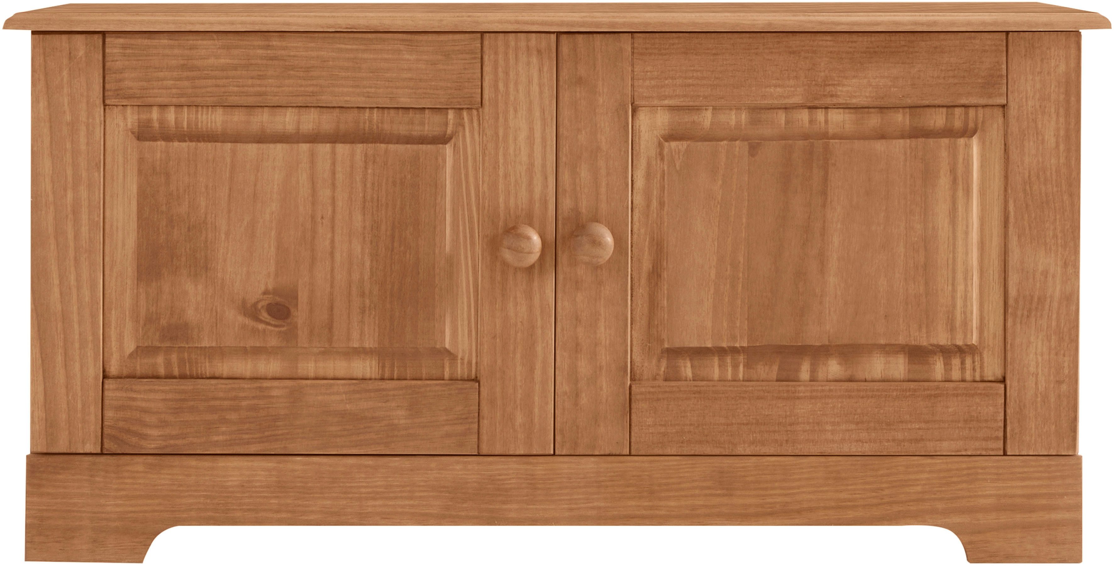 Home affaire Sitzbank Lisa, mit Stauraum und 2 Drehtüren, Breite 90 cm. Reduzierter Preis € 149,99. Unverbindliche Preisempfehlung € 279,99