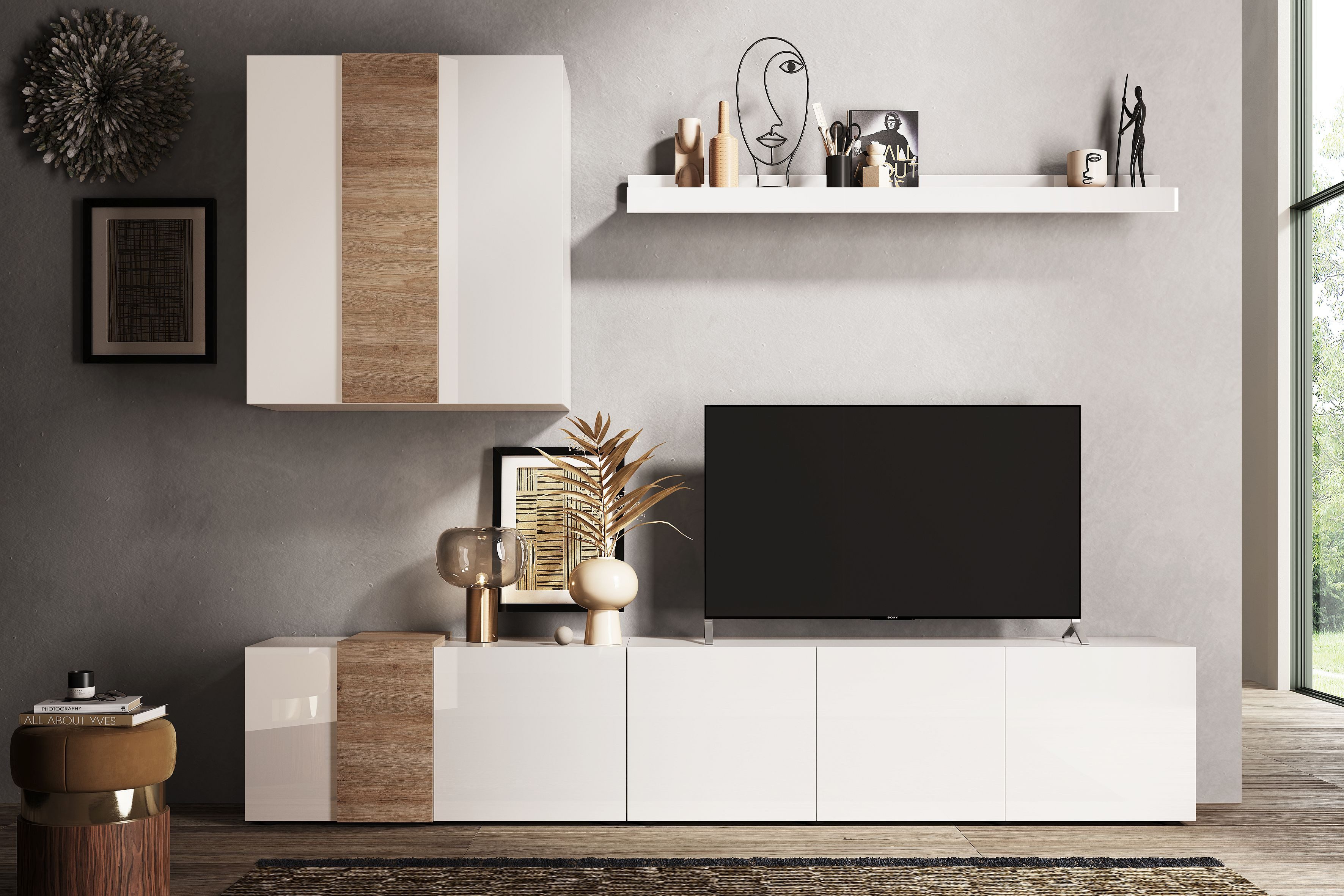 Home affaire Wohnwand Venus, 3-teilig