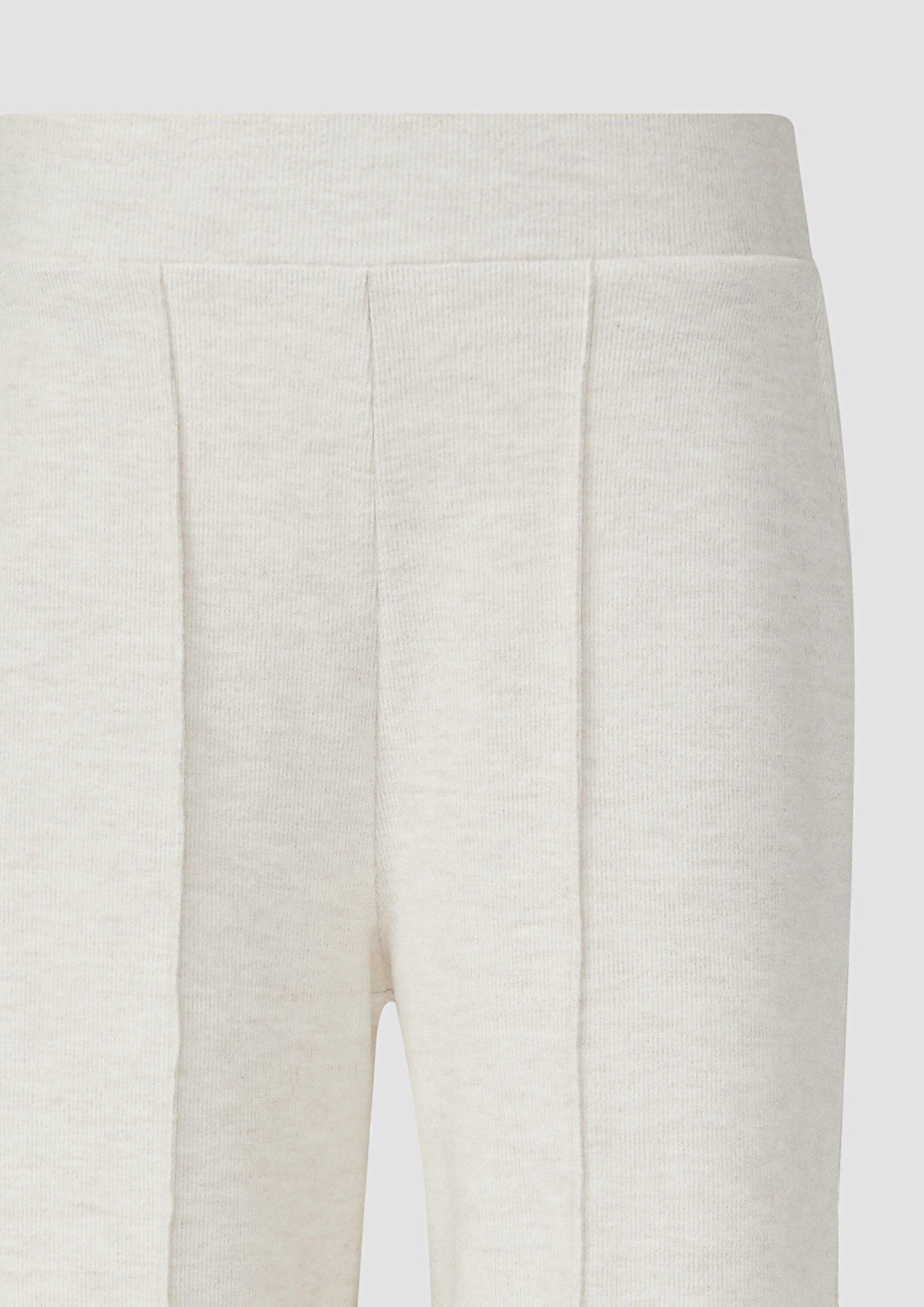s.Oliver Chinos Hose Weiche Sweathose mit Biesen