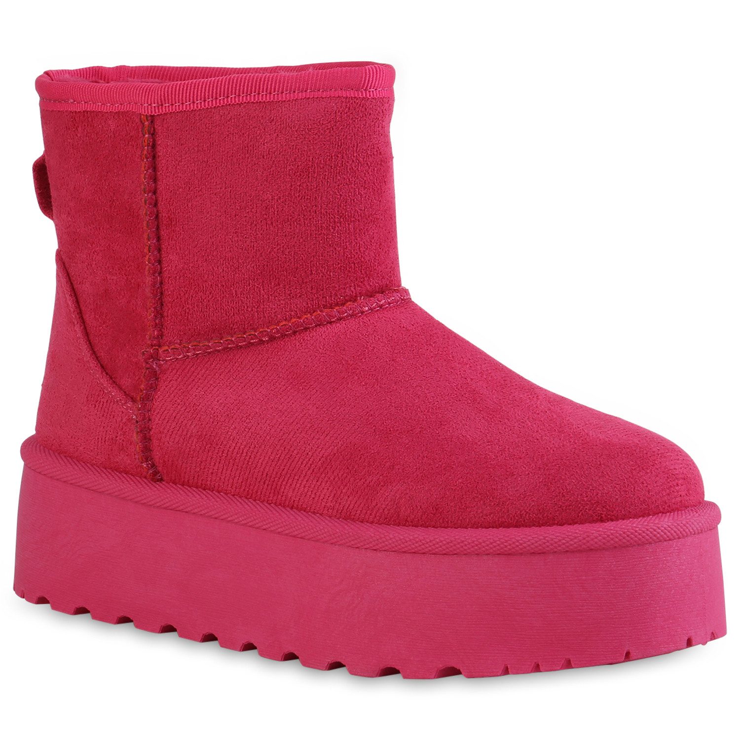 VAN HILL 840486 Plateaustiefelette Damen Warm günstig online kaufen