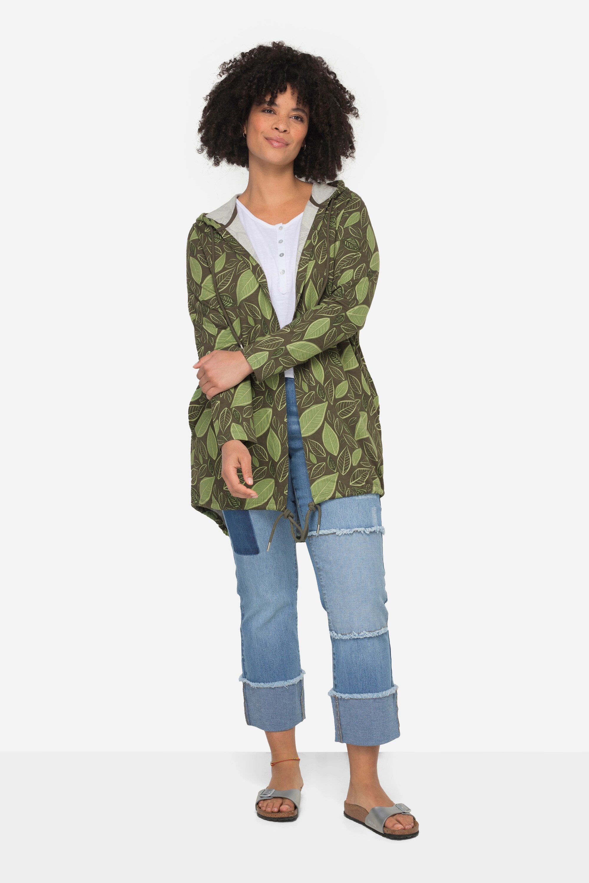 Sweatjacke Sweatjacke alloverdruck