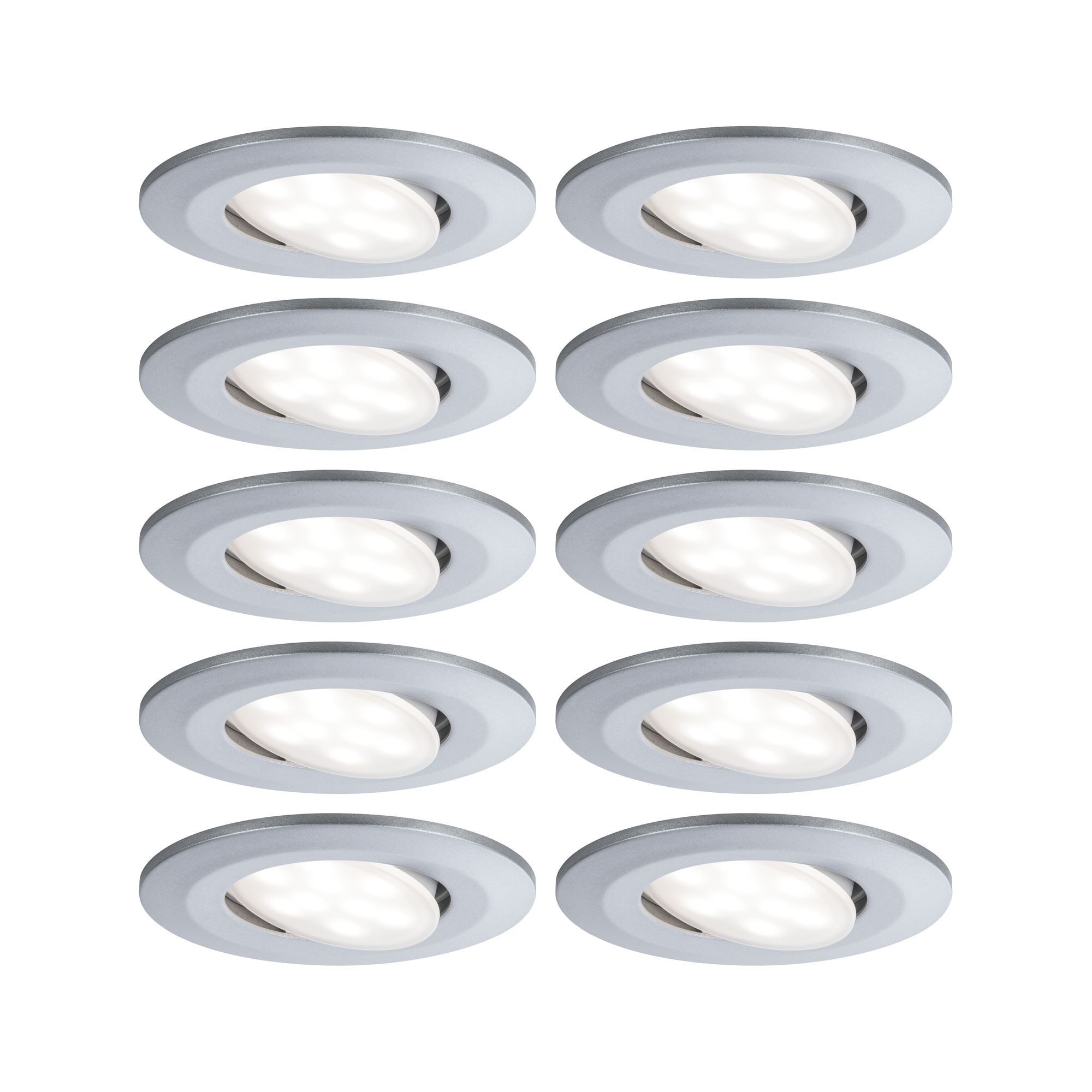 Paulmann LED Einbaustrahler 99925, im Lieferumfang enthalten, Kunststoff
