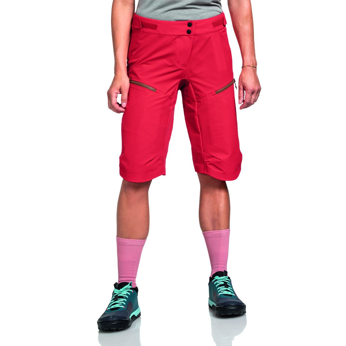 Schöffel Shorts Steep Trail Damen (1-tlg) kurze Hose, Bermuda, Sporthose, Sommer Hose, Freizeithose