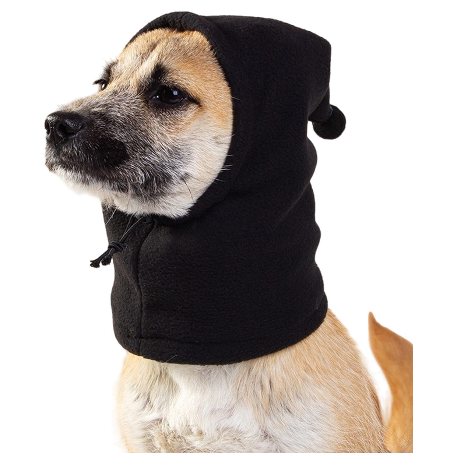 Hundekostüm Winter Warme Weich Hundemütze mit Elastischem Kordelzug für Hunde