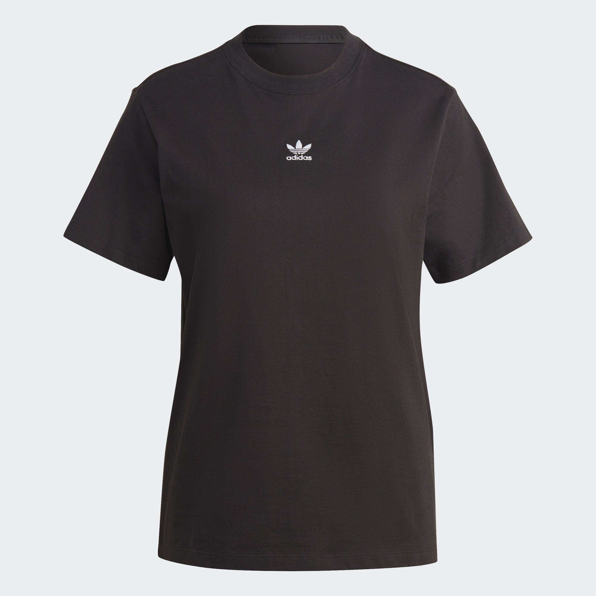 REGULAR T-SHIRT Black T-Shirt adidas ADICOLOR ESSENTIALS Originals