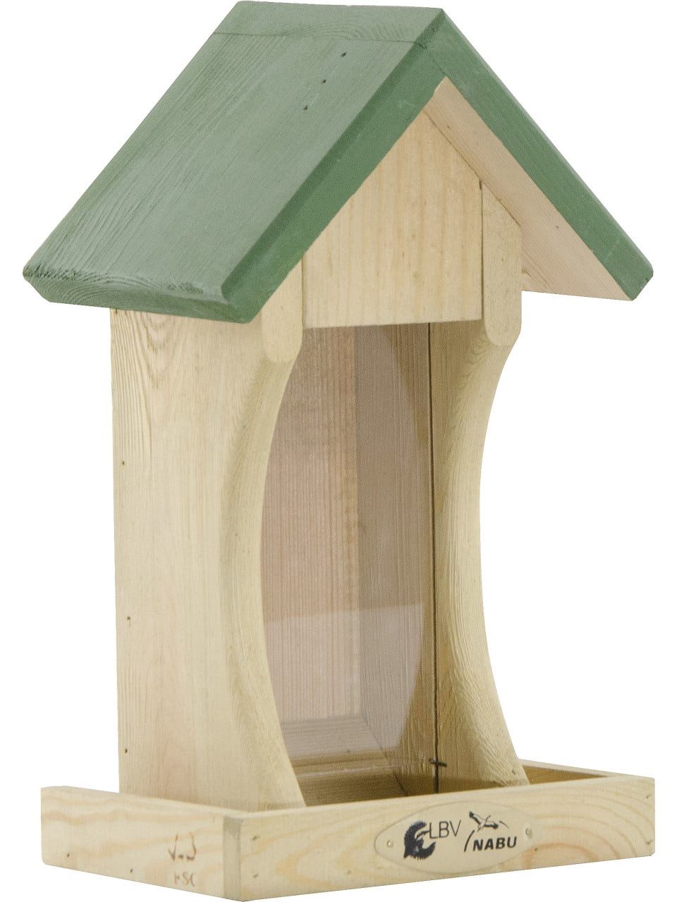 Wildlife Vogelhaus CJ Wildlife Wandfutterhaus Tennessee natur/grün