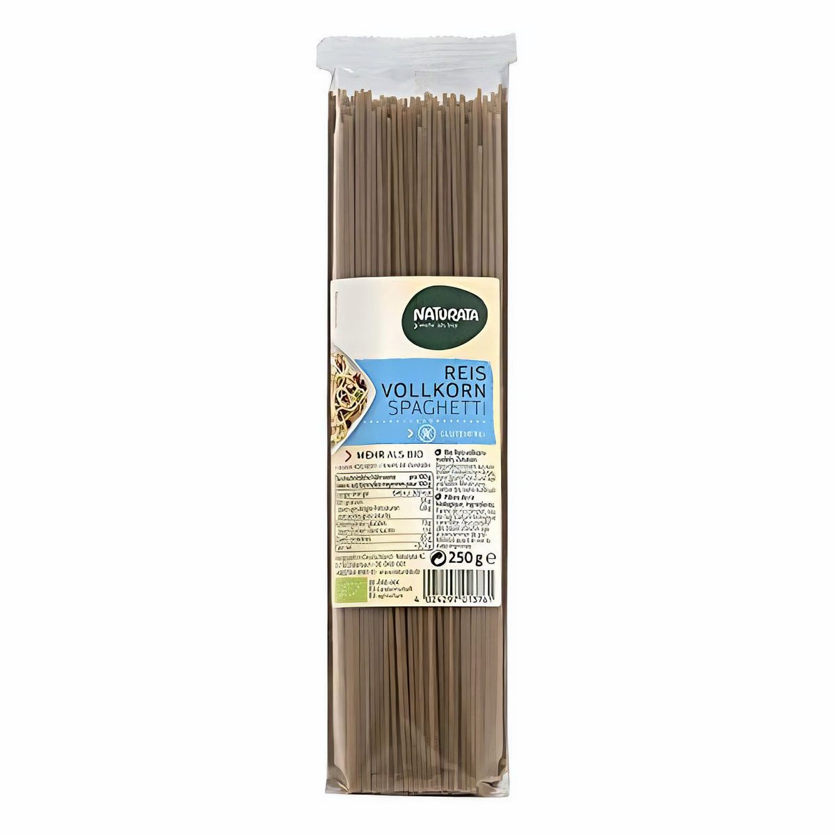 Natura Reis Naturata Bio Reis-Vollkorn Spaghetti 250g - gluten