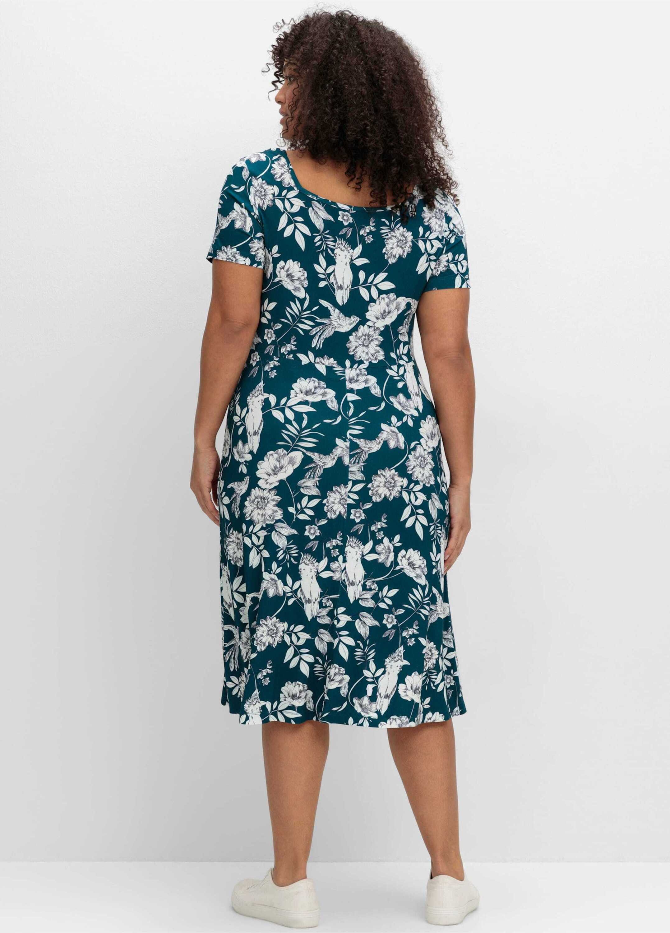 sheego by Joe Browns Jerseykleid Jerseykleid Kurzarm