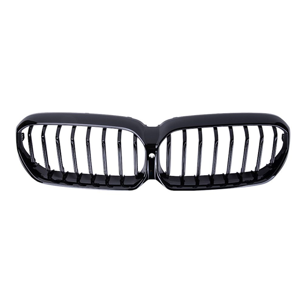 Kfz-Schmutzfänger Für BMW 5ER G30 G31 LCI SPORT KÜHLERGRILL GLANZ SCHWARZ GRILL