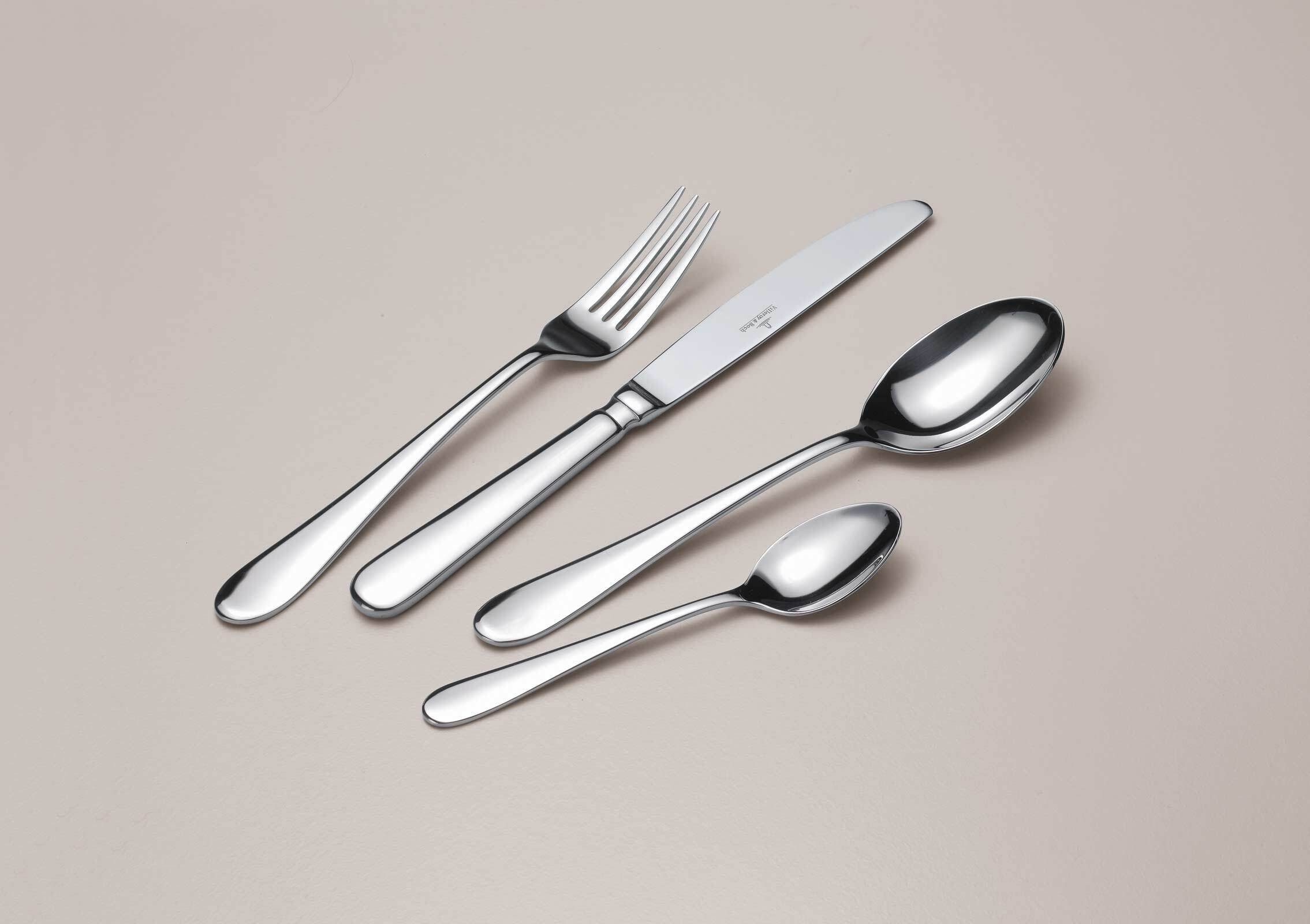 Villeroy & Boch Kaffeelöffel Oscar Espressolöffel 12 cm 6er Set (6 Stück)