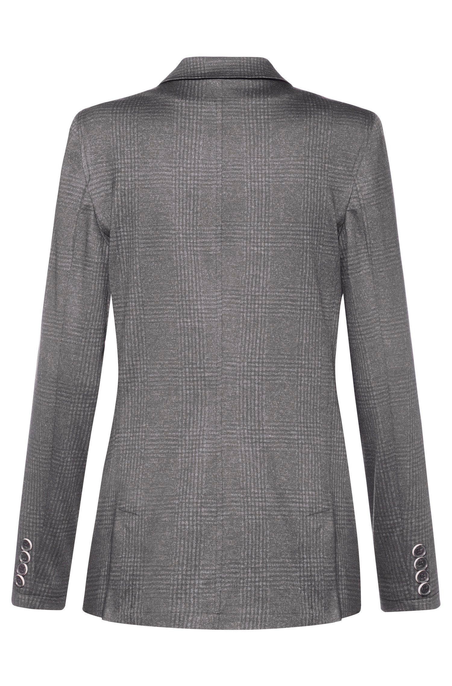 GREIFF Longblazer Greiff CASUAL Damen Jersey-Longblazer Regular Hellgrau Gl günstig online kaufen