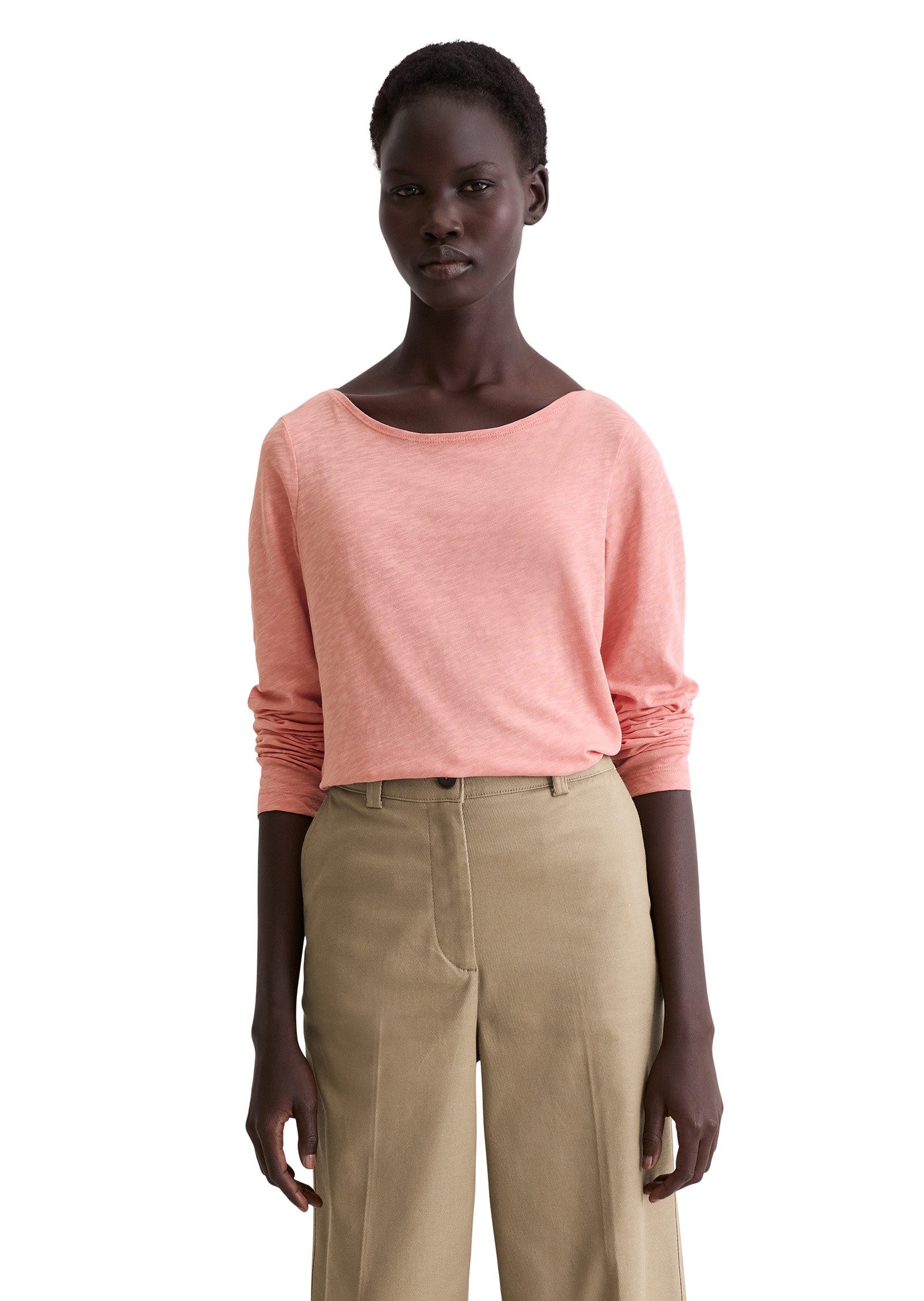 Marc O'Polo Langarmshirt aus Organic Cotton-Qualität