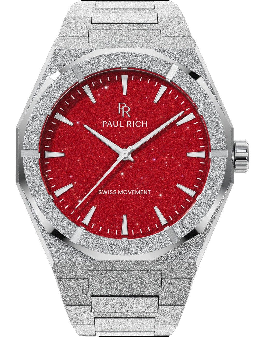 Paul Rich Quarzuhr Paul Rich PR-45232 Herrenuhr Frosted Star Dust II 43mm 5ATM Paul Rich PR-45232 Herrenuhr Frosted Star Dust II 43mm 5ATM
