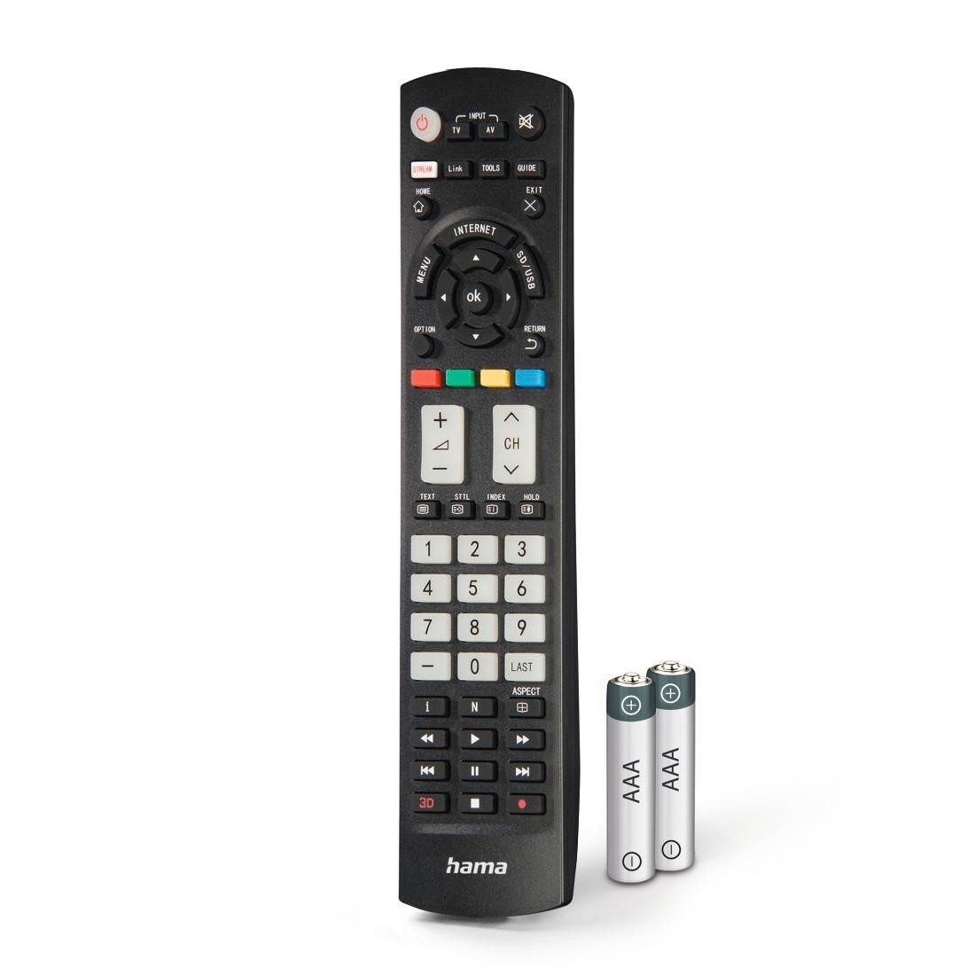 Universal Ersatzfernbedienung für Panasonic TV, lernfähig Universal-Fernbedienung