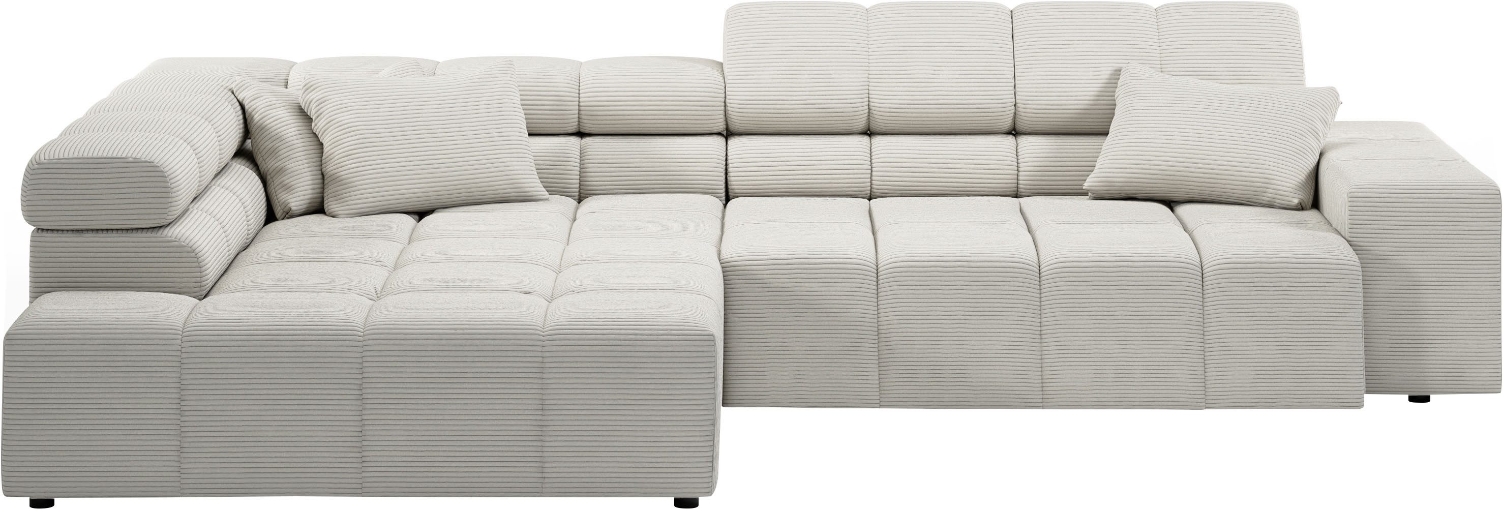 INOSIGN Ecksofa Ancona incl. Kopfteilverstellung, OTTOs günstig online kaufen